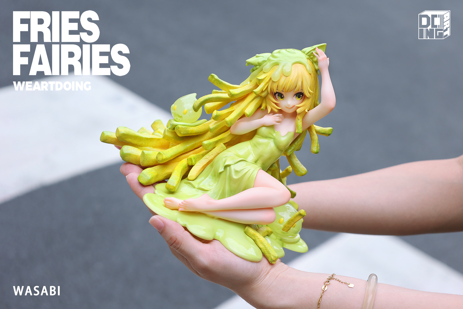 【Sold out】Sleeping Beauty-Fries Fairies-Classic Ketchup and Wasabi-Other series-WeArtDoing Studio