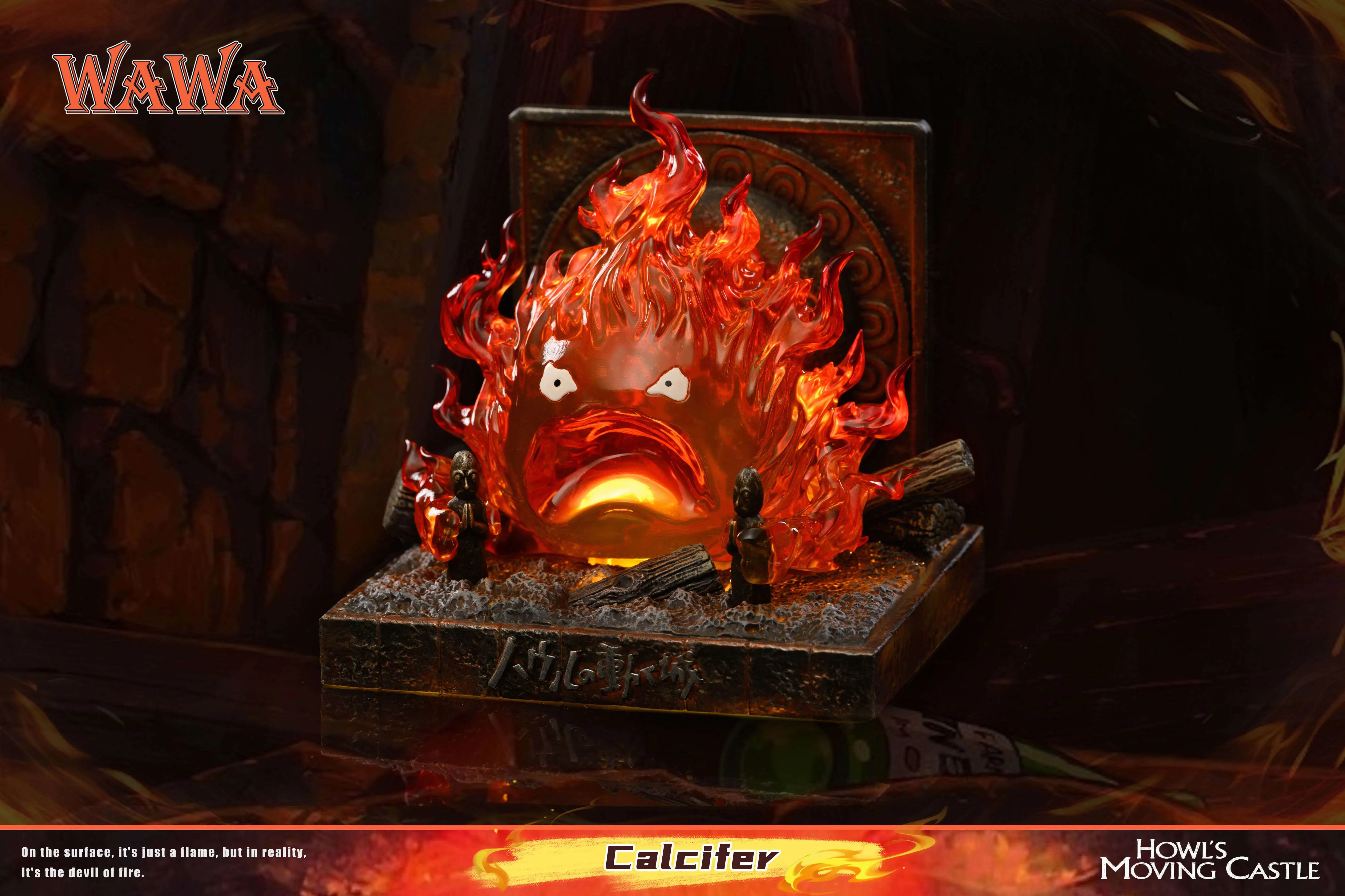 【Pre-sale】Angry Calcifer-Studio Ghibli-WAWA Studio