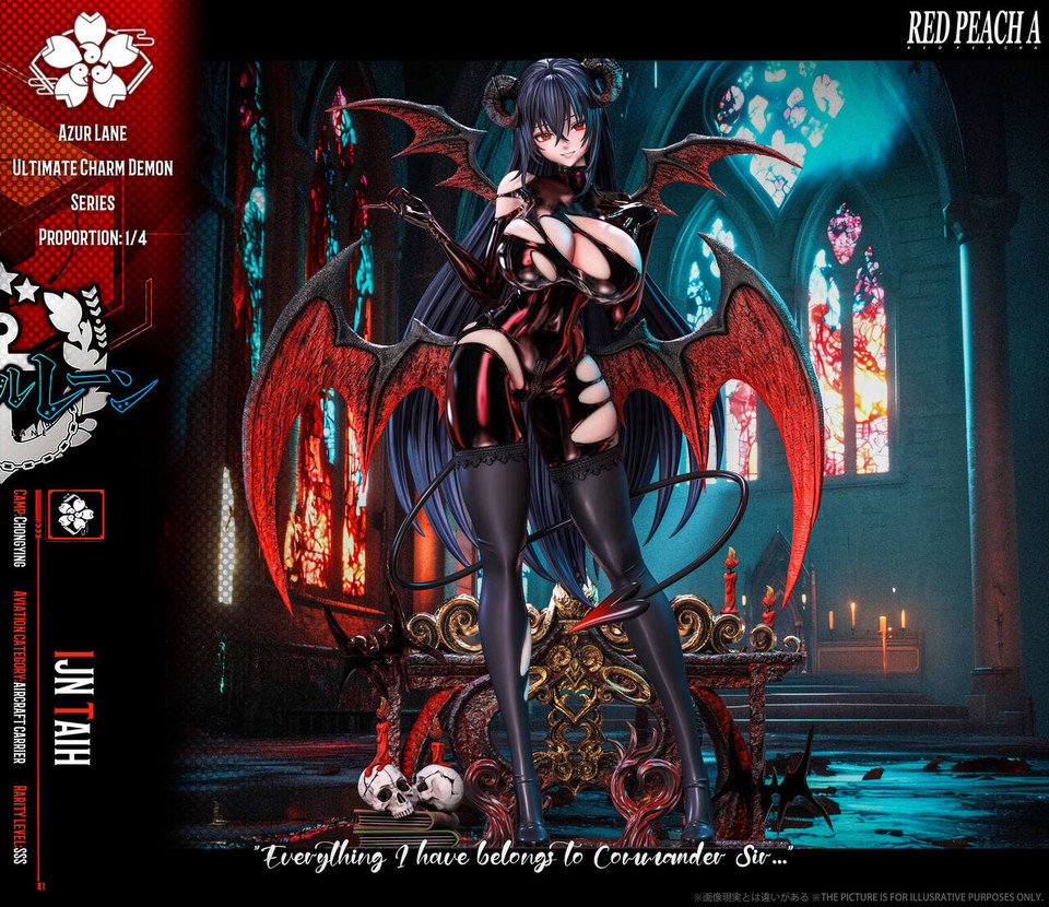 【Pre-sale】1/4 Scale CHARM DEMON IJN Taiho-Azure lane-Red Peach A Studio