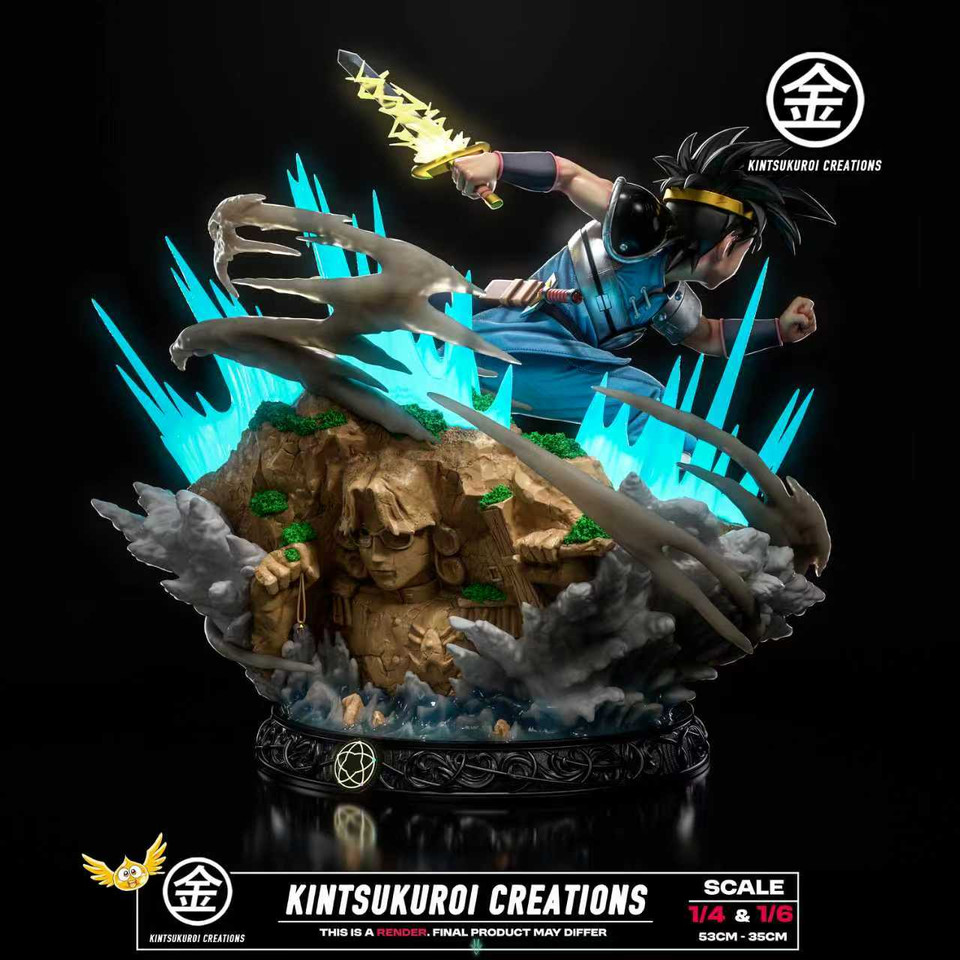 【Pre-sale】1/6 and 1/4 Scale Dragon Quest Adventure of Dai with LED-Other series-Kintsukuroi Creations Studio