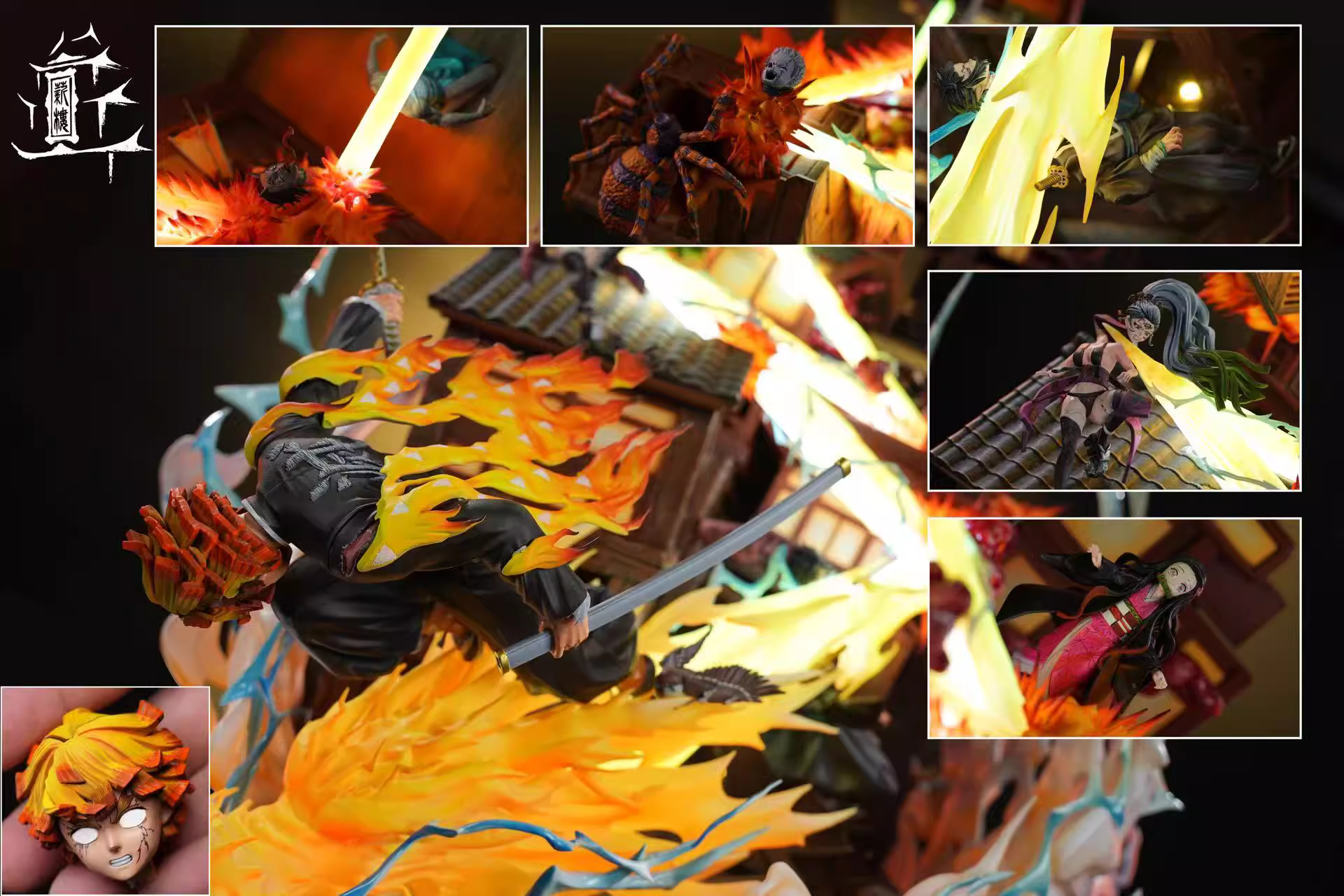 【Pre-sale】Infinity Castle Agatsuma Zenitsu grow up with LED-XinLou Studio