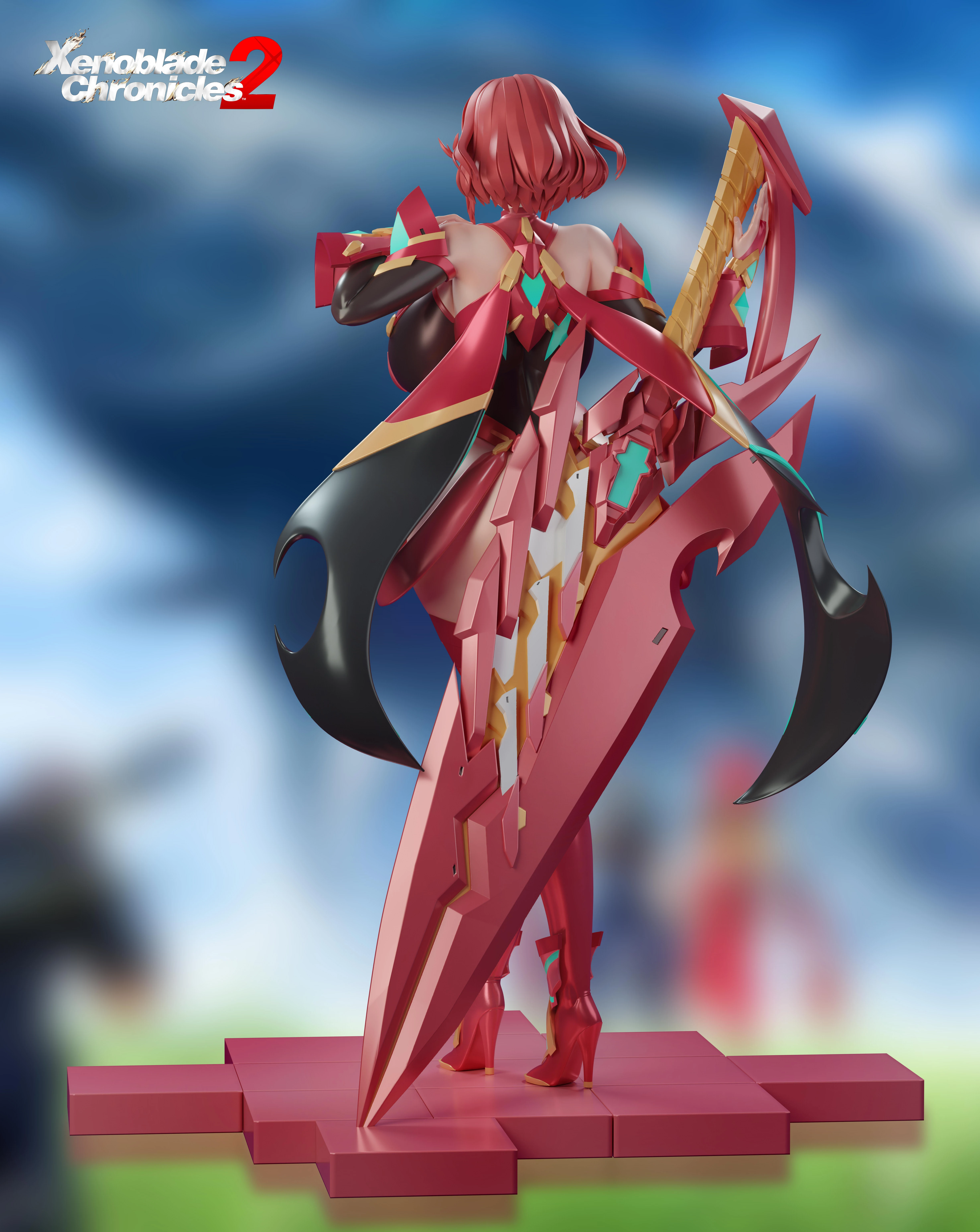 【Pre-sale】1/6 Scale Mythra and Pyra-Xenoblade Chronicles 2-BGA Studio