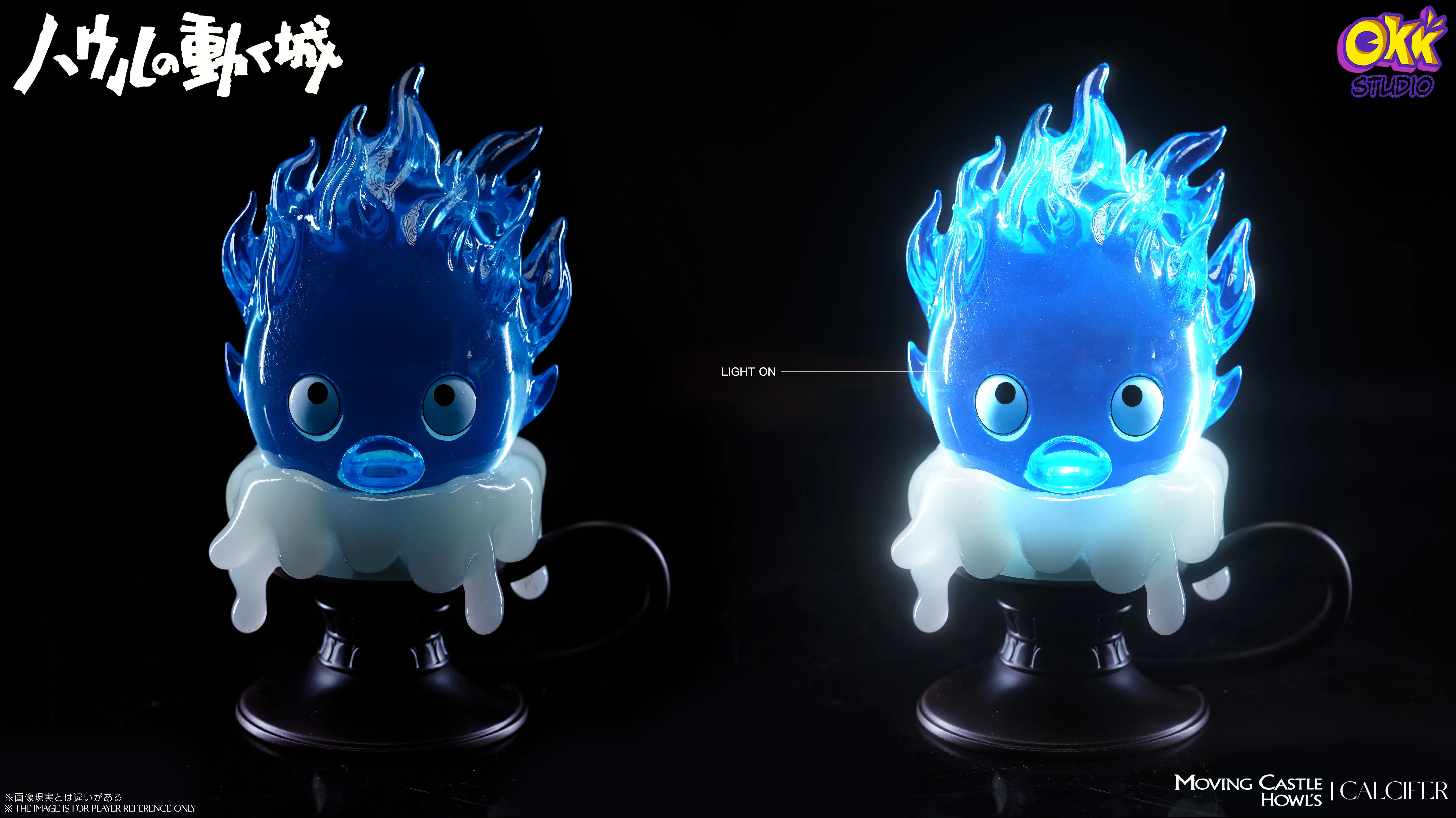【Pre-sale】01 Candlestick Calcifer-Studio Ghibli-OKK Studio