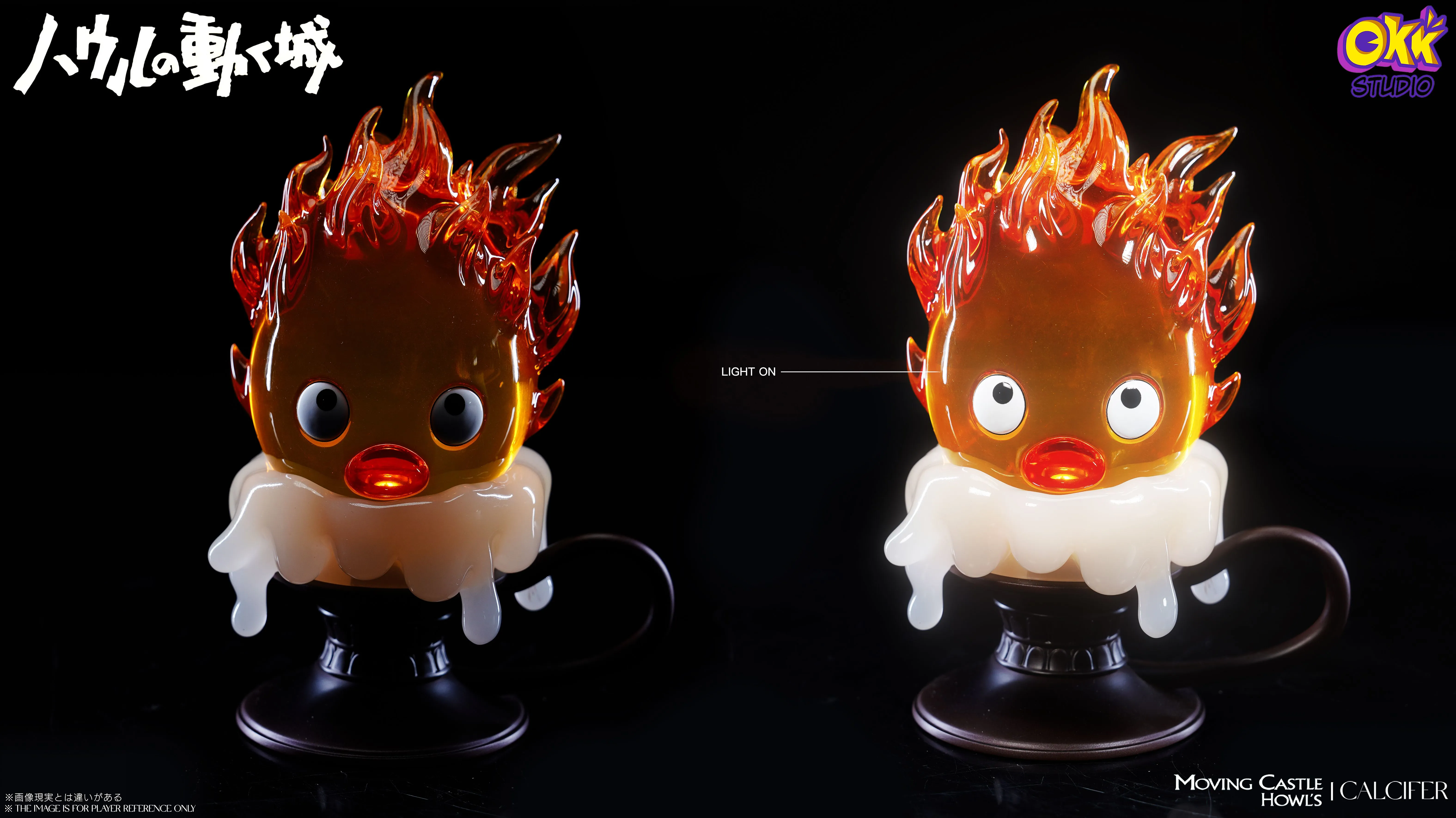 【Pre-sale】01 Candlestick Calcifer-Studio Ghibli-OKK Studio