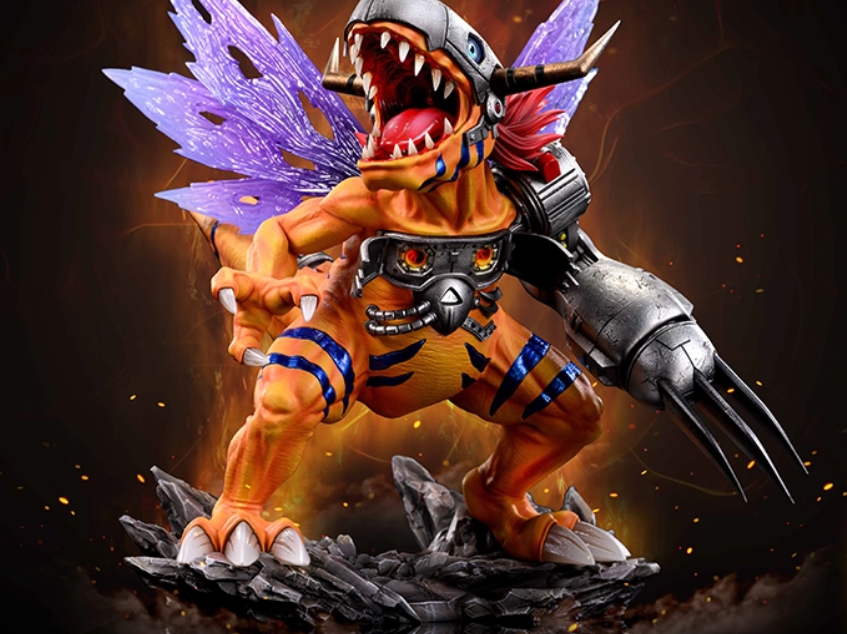 【Pre-sale】Megehouse Scale Metal Greymon-Digimon Adventure-Phoenix Studio