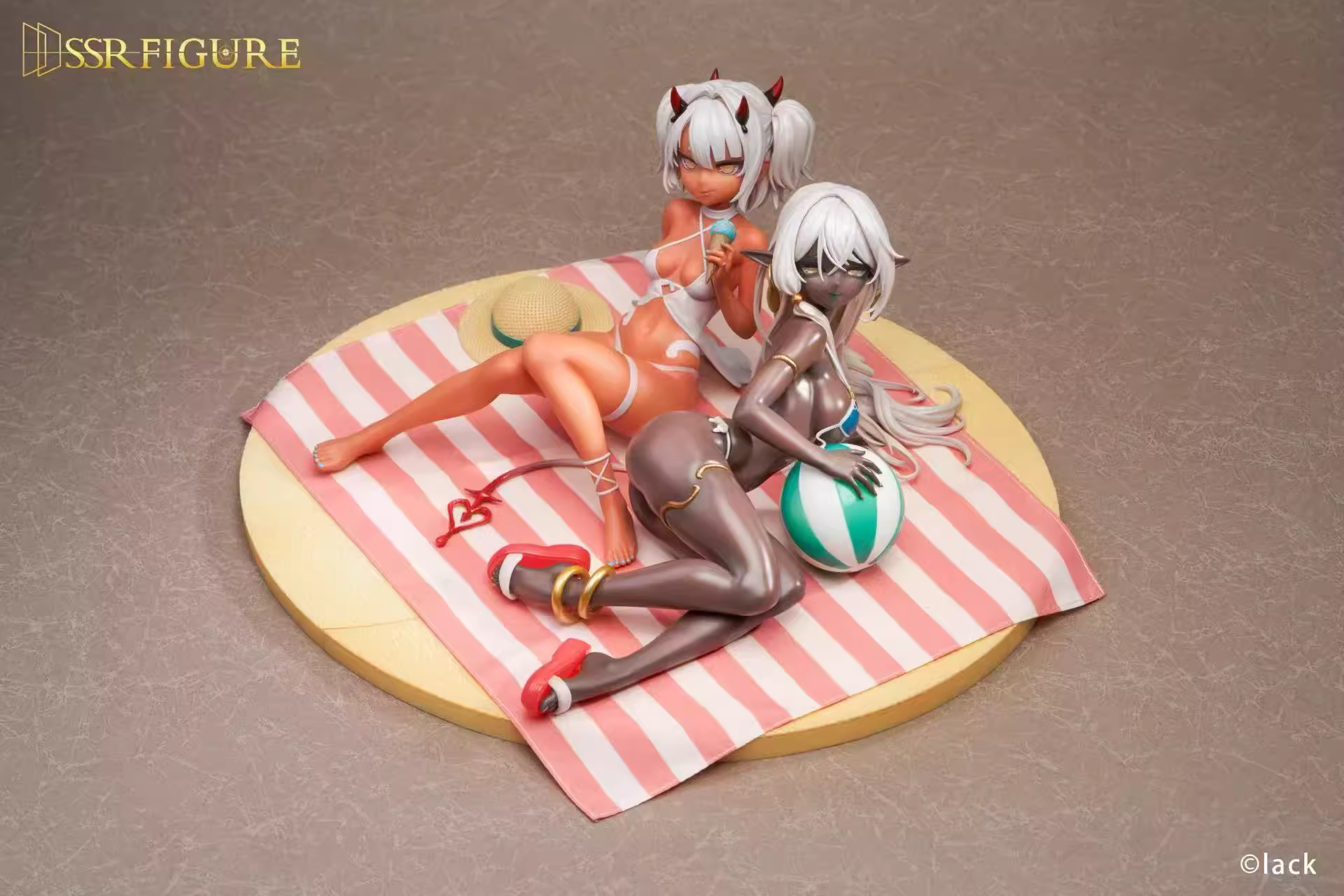 【Pre-sale】1/7 Scale Summer Ver. Caffeine and Dark Elf-Other series-SSR FIGURE Studio