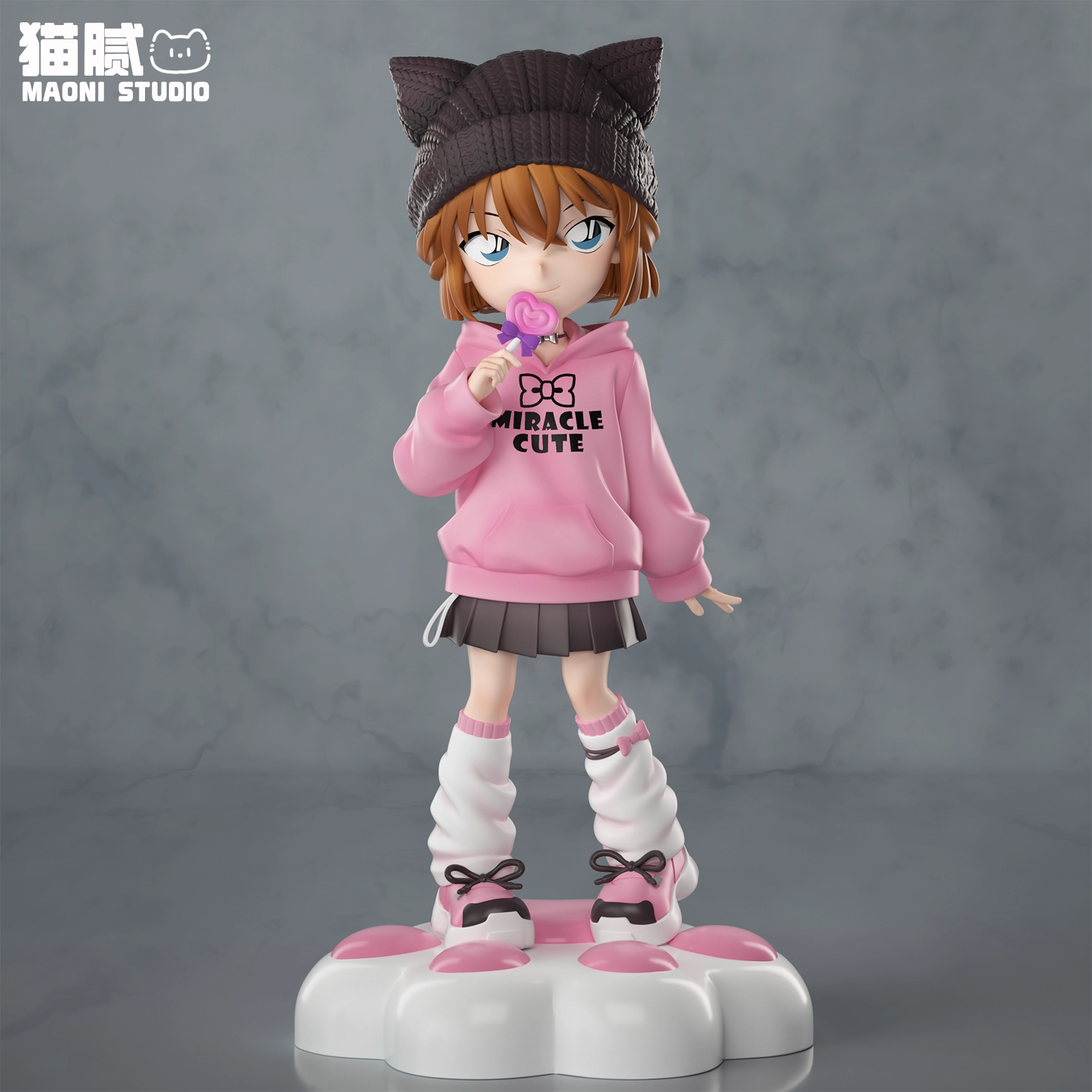 【Pre-sale】1/6 Scale Cat Eared Haibara Ai-Detective Conan-MAONI Studio