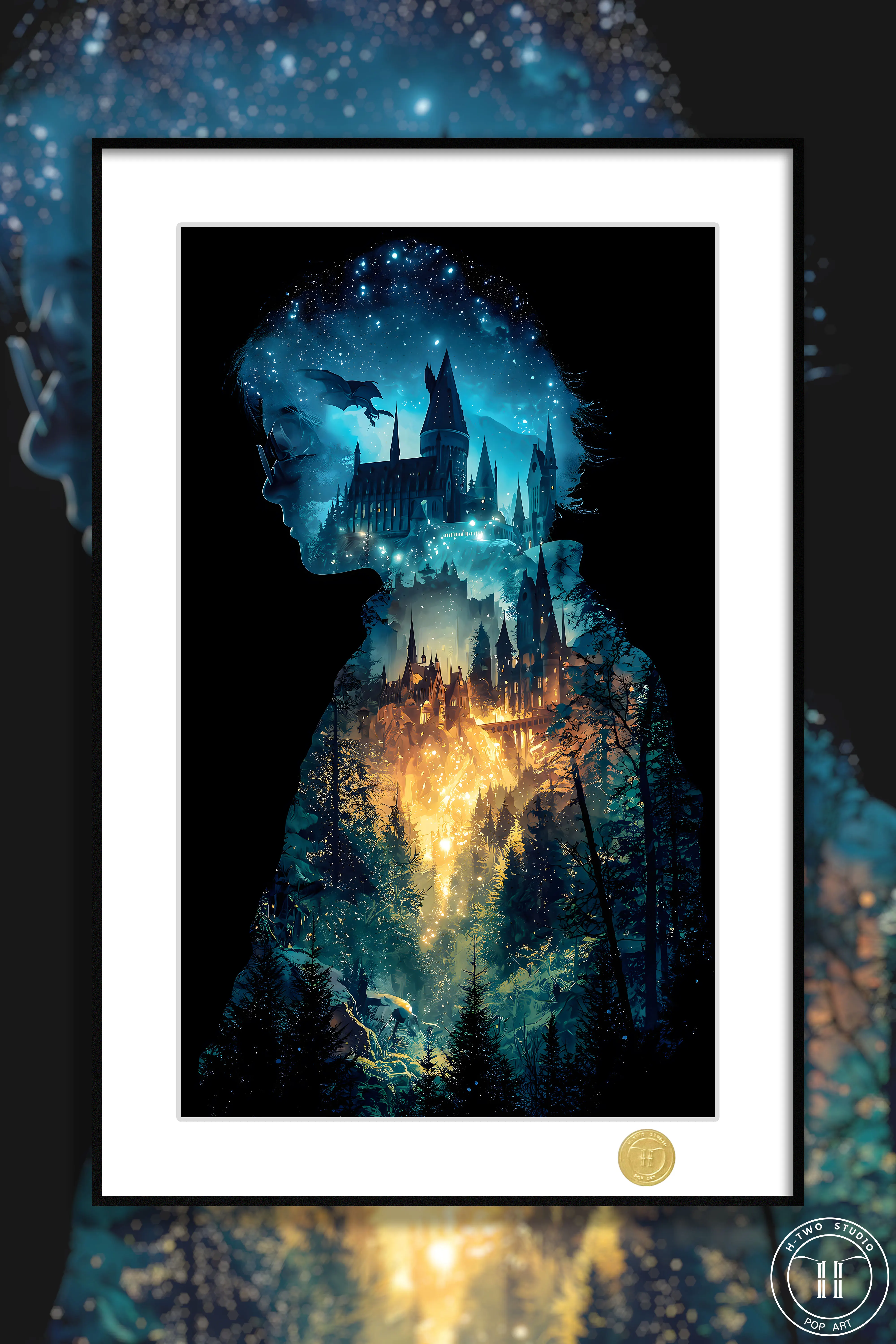 【Pre-sale】Decorative Painting of Hogwarts-Harry Potter-H2 Studio