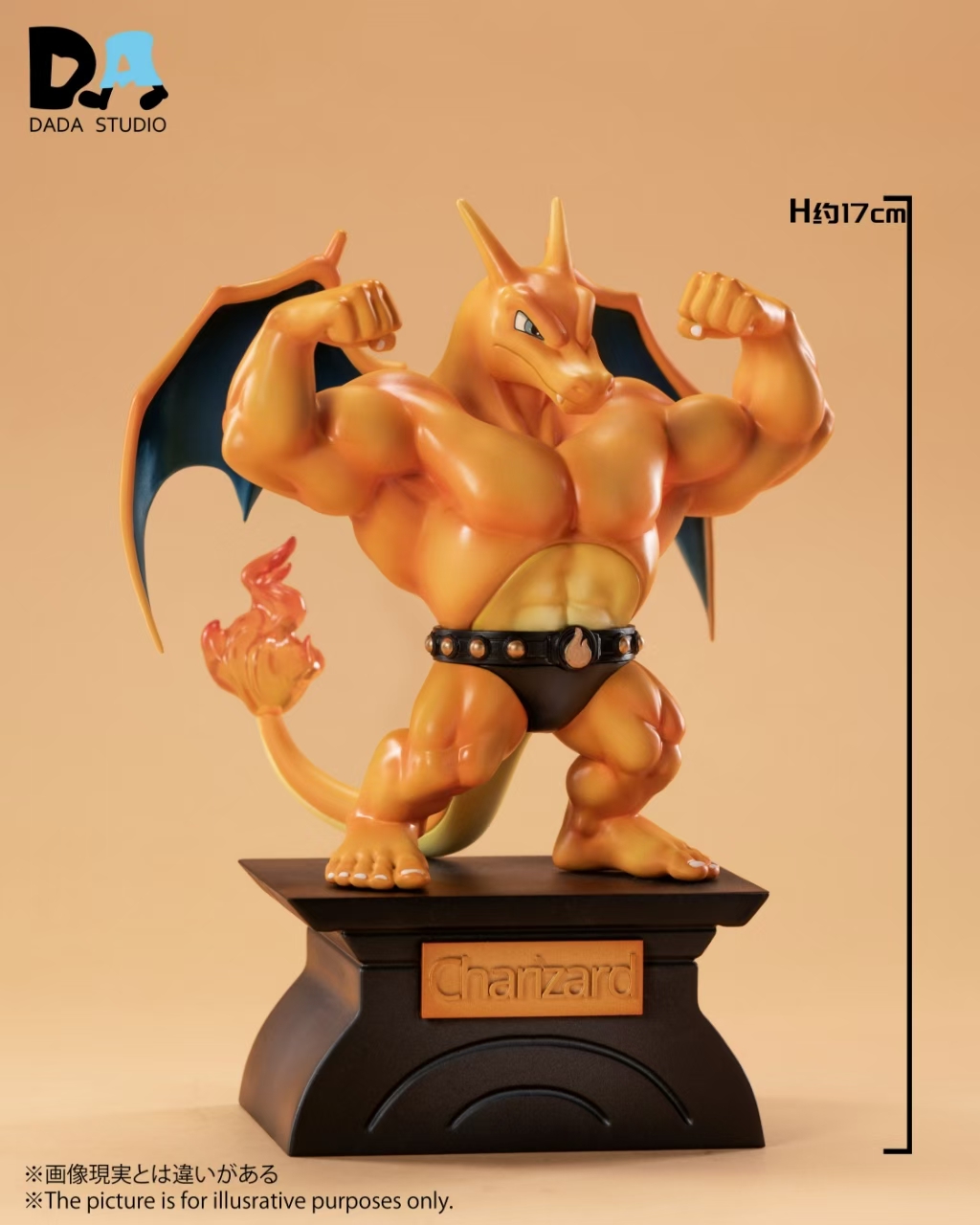 【Pre-sale Closed】Muscle Stone Statue Charizard-Pokemon-DA Studio