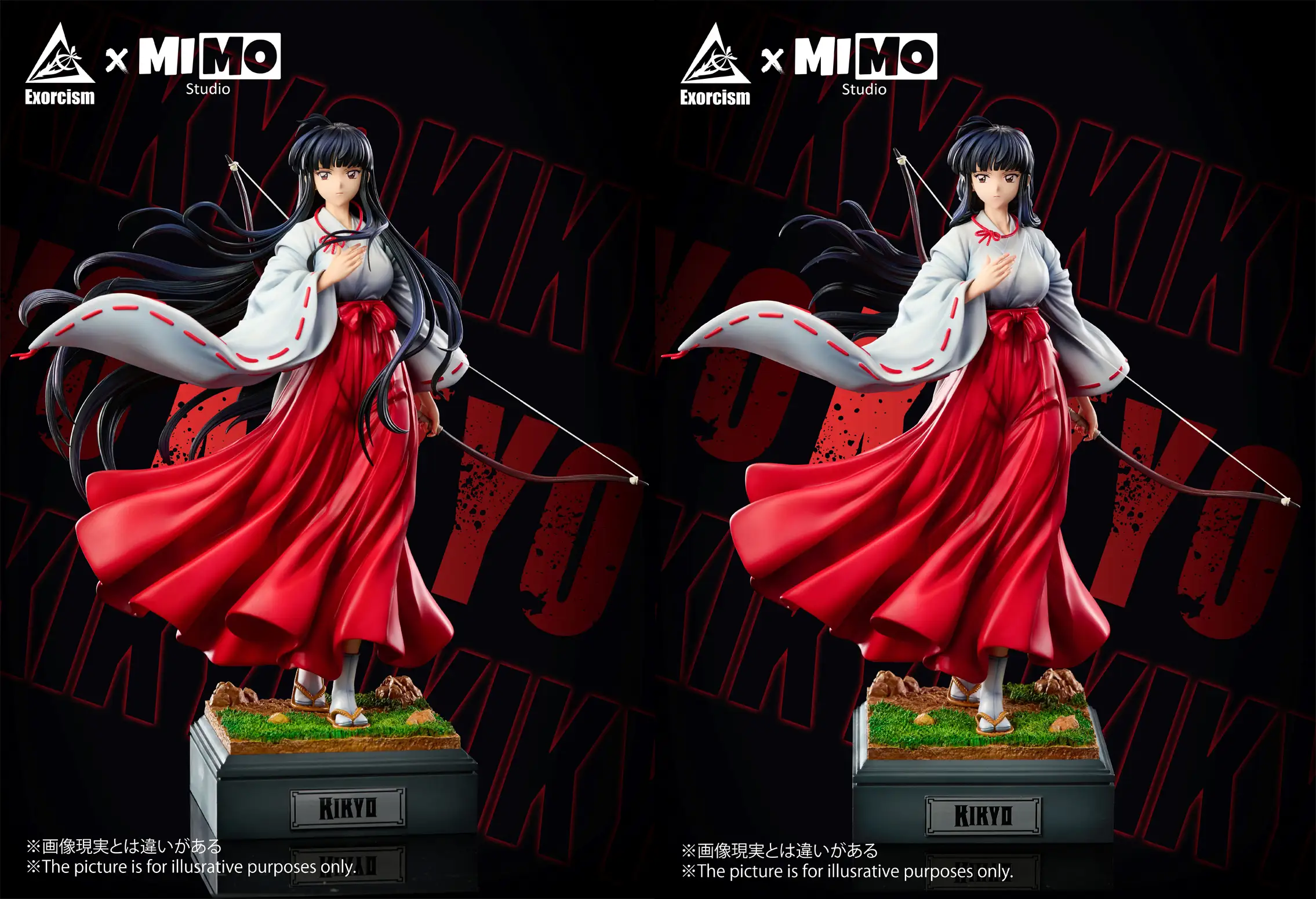 【In stock】1/6 Scale Kikyo-InuYasha-Exorcism Studio x Mimo Studio