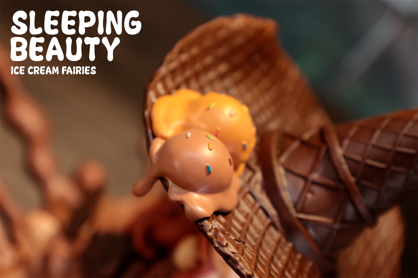 【Pre-sale】Sleeping Beauty-Ice Cream Fairies-Vanilla, Matcha and Chocolate-Other series-WeArtDoing Studio