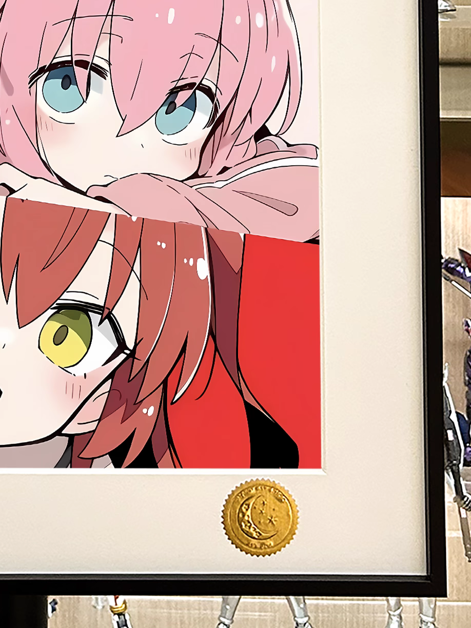 【Pre-sale】Decorative Painting of Four Characters-BOCCHI THE ROCK!-XingKong Studio