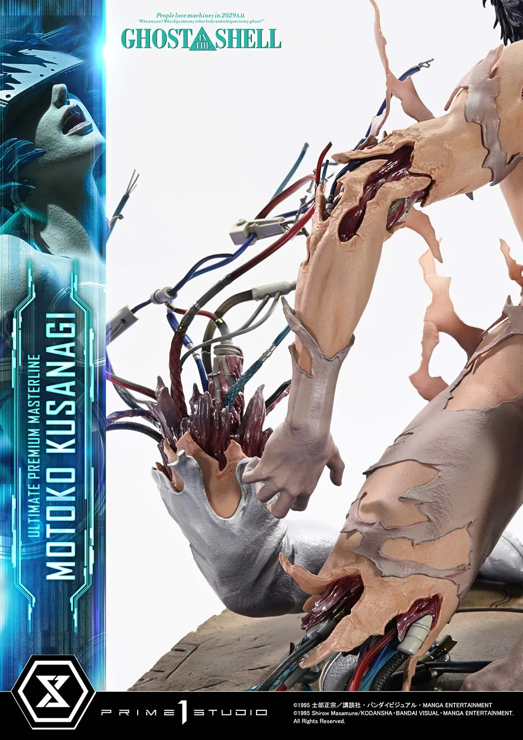 【Pre-sale】1/4 Scale Licensed Motoko Kusanagi-Ghost in the Shell-Prime 1 Studio