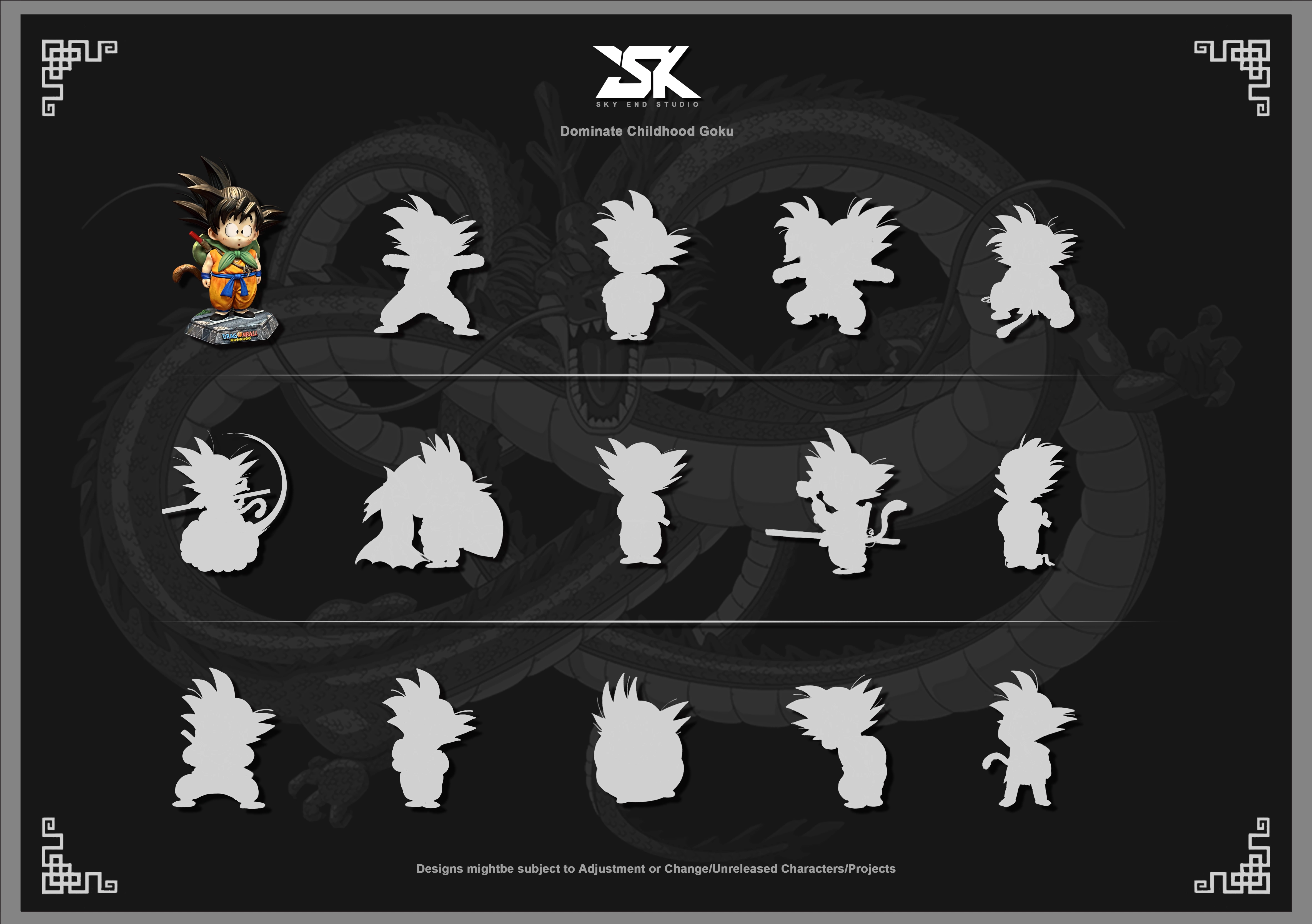 【Pre-sale】Childhood Son Goku-DB-sky end Studio