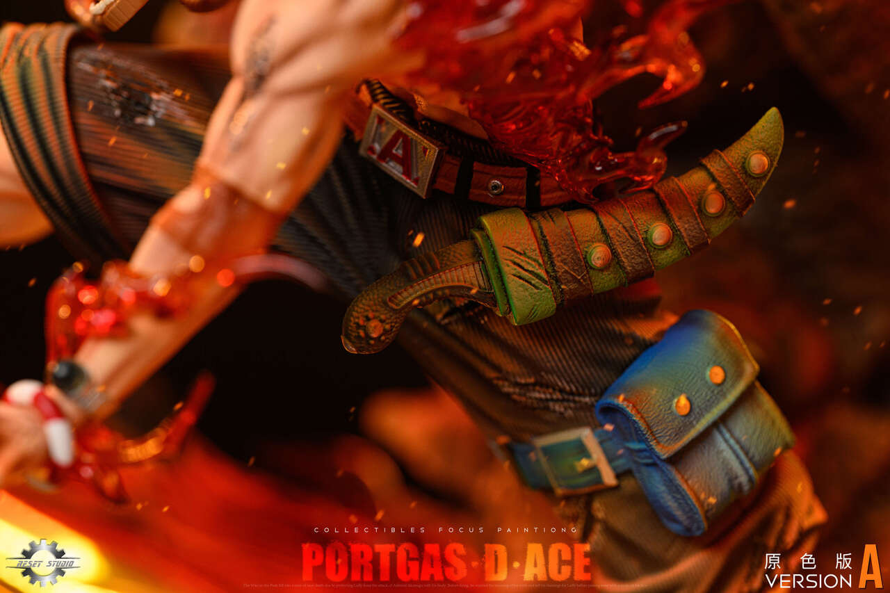 【Pre-sale】POP Scale Portgas D Ace with LED-Reset Studio