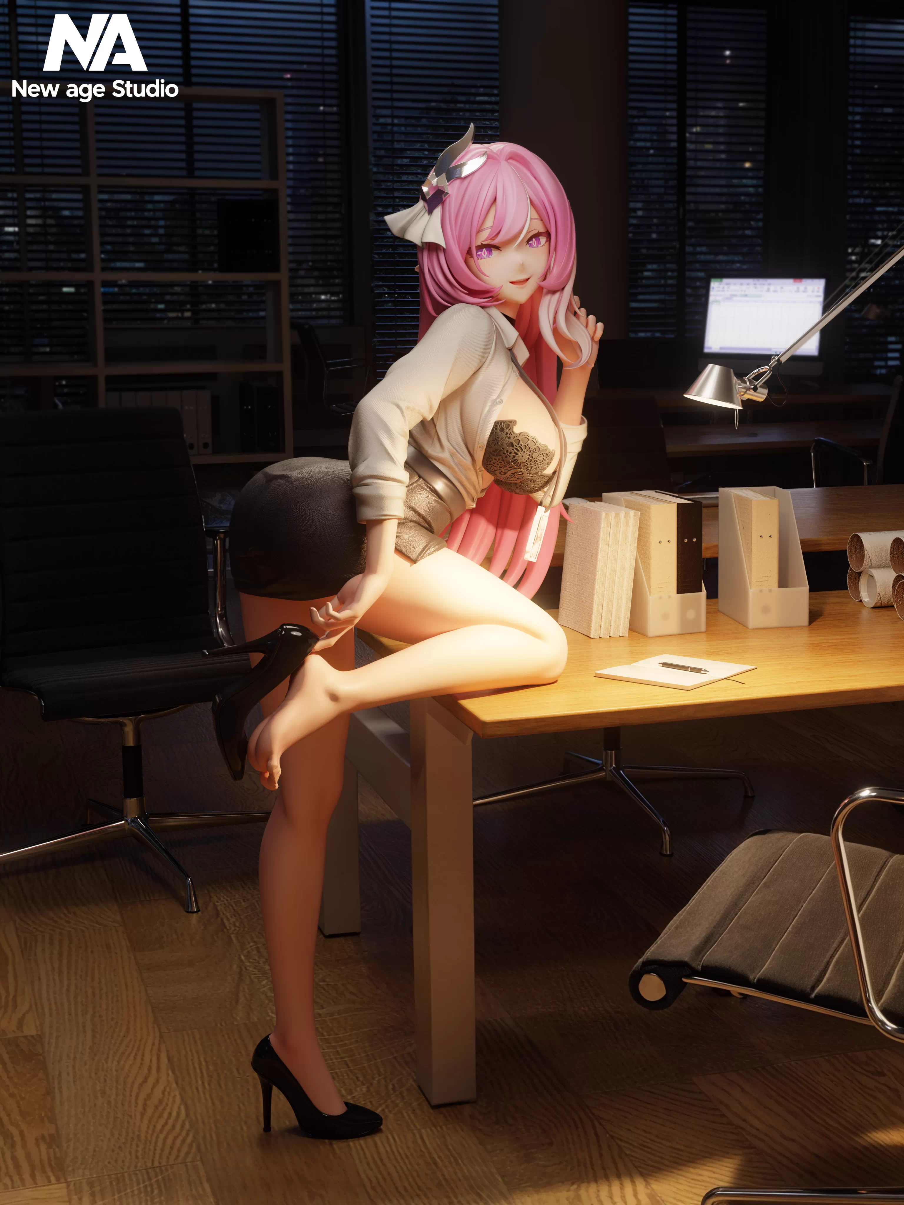 【Sold out】Office Lady Uniform Elysia-Honkai Impact 3-New Age Studio