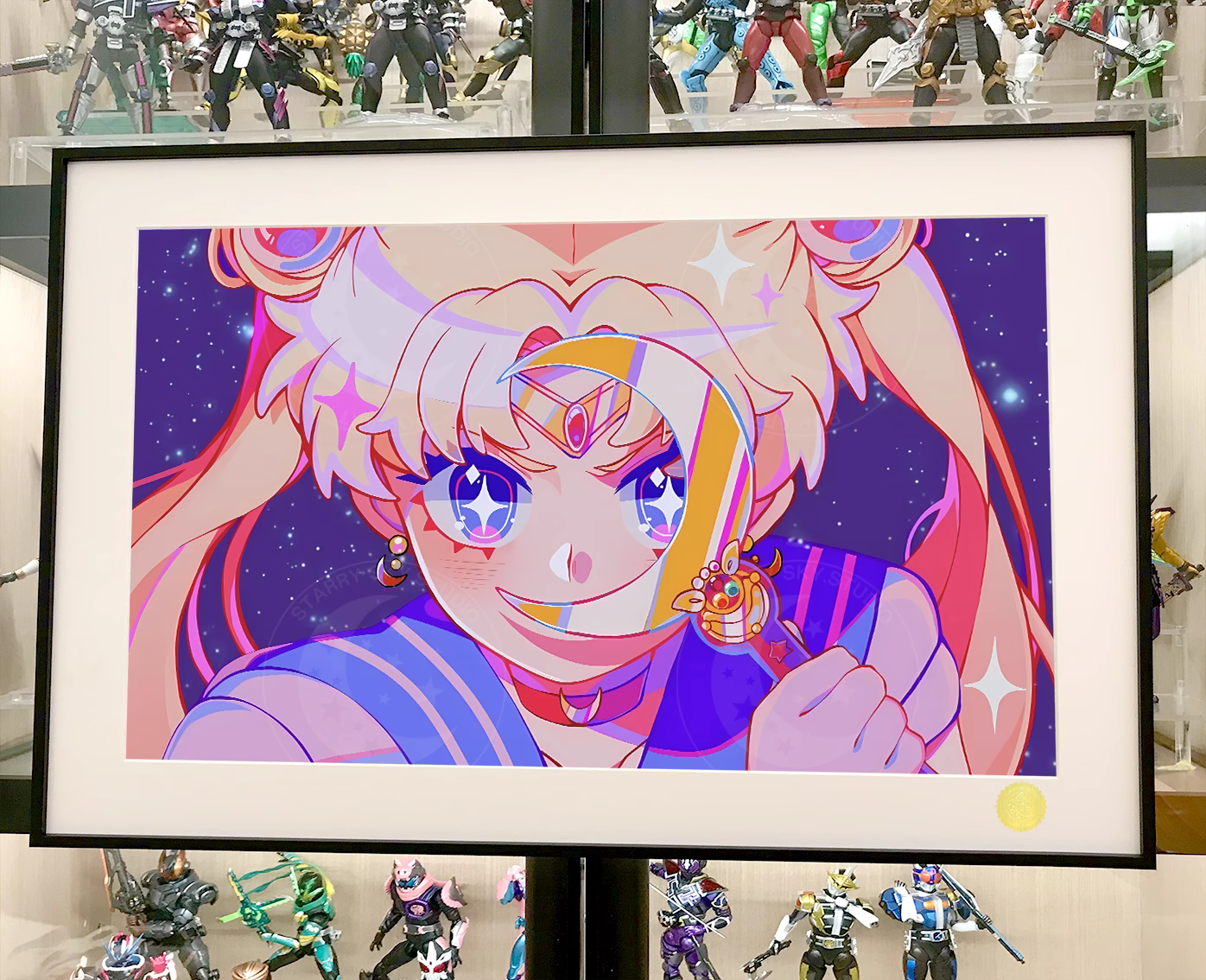 【Pre-sale】Decorative Painting of Tsukino Usagi-Sailor Moon-XingKong Studio