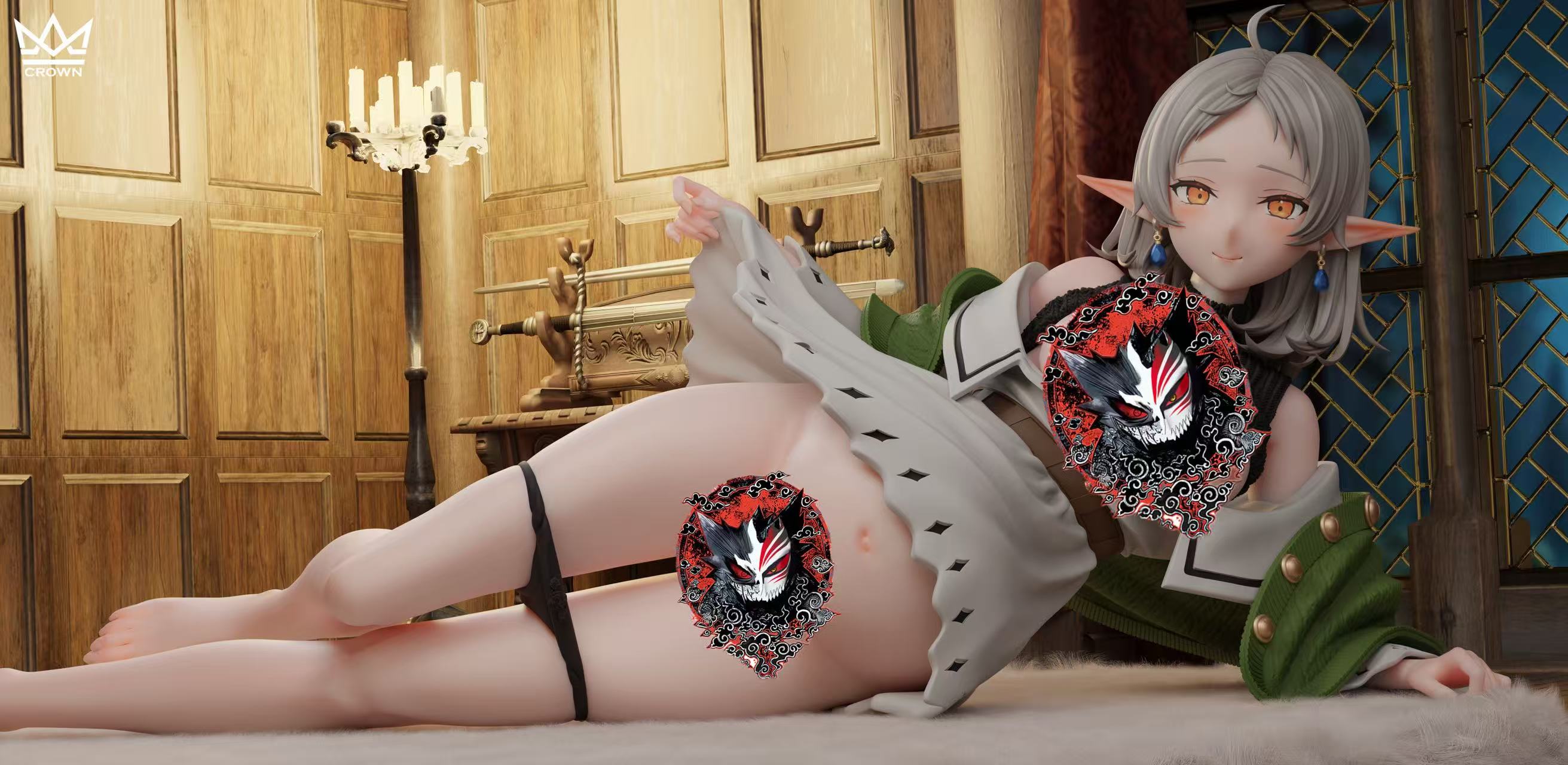 【Pre-sale】1/6 Scale Sylphiette Greyrat‌-無職転生 〜異世界行ったら本気だす〜-Crown Studio