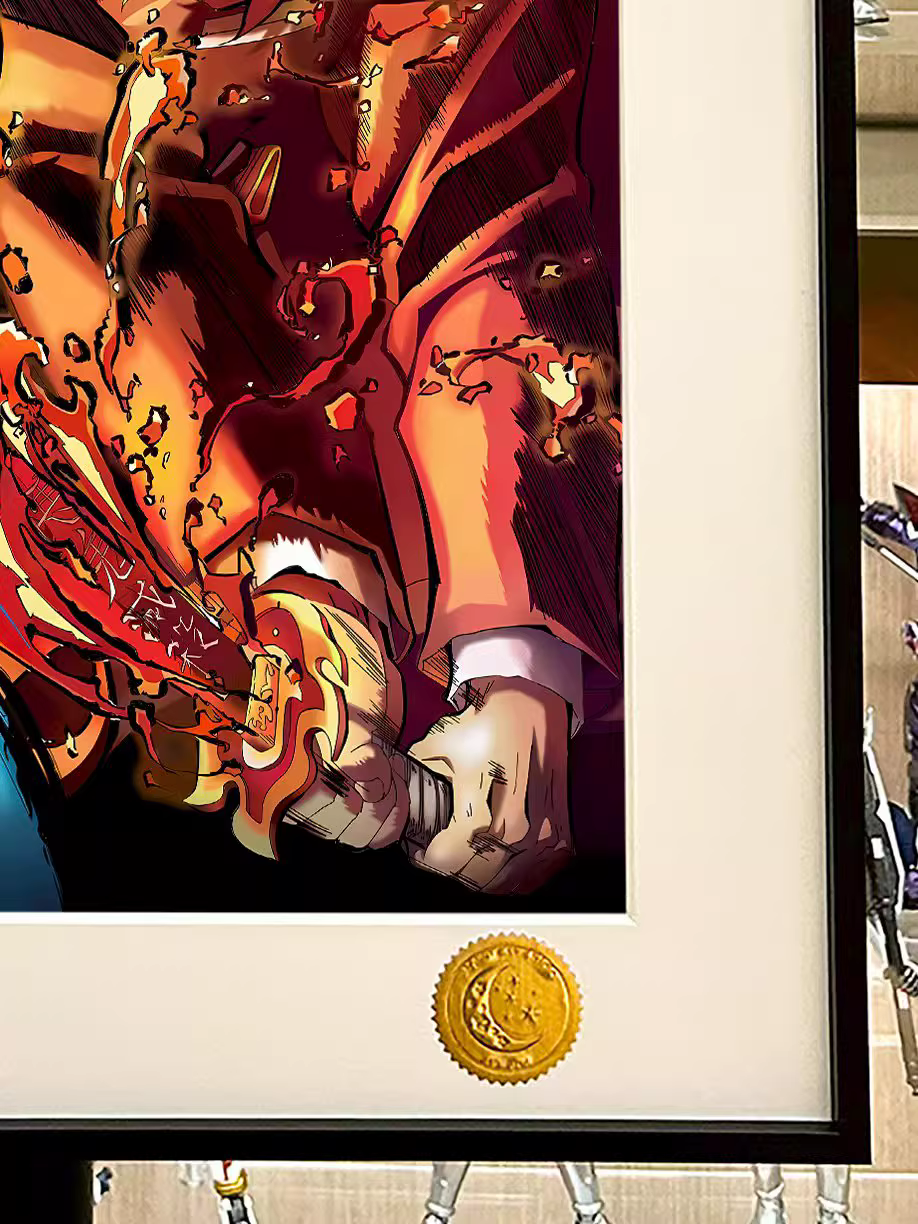 【Pre-sale】Decorative Painting of Kyoujurou VS Akaza-XingKong Studio