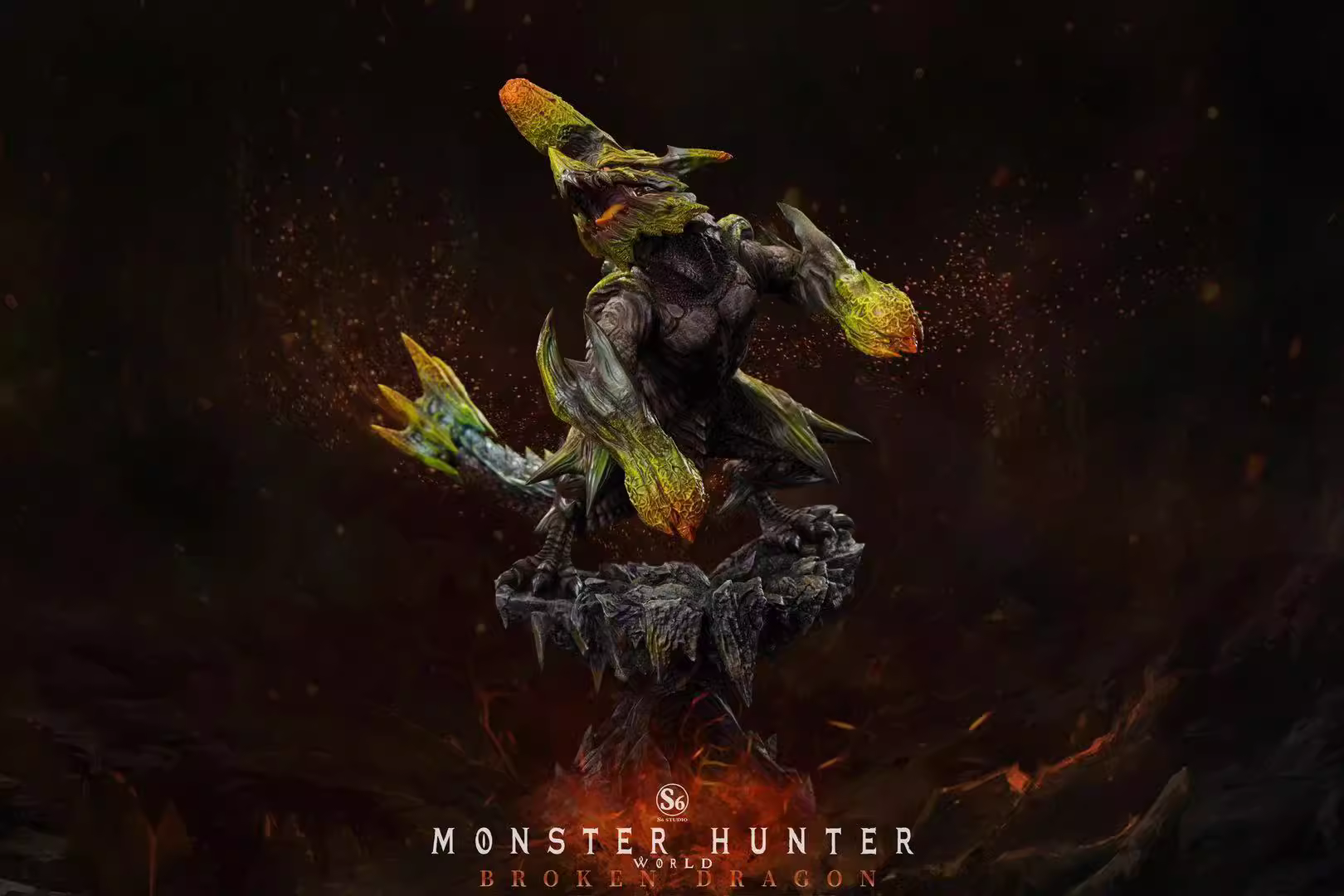【Sold out】Brachydios and Raging Brachydios-MONSTER HUNTER-S6 Studio