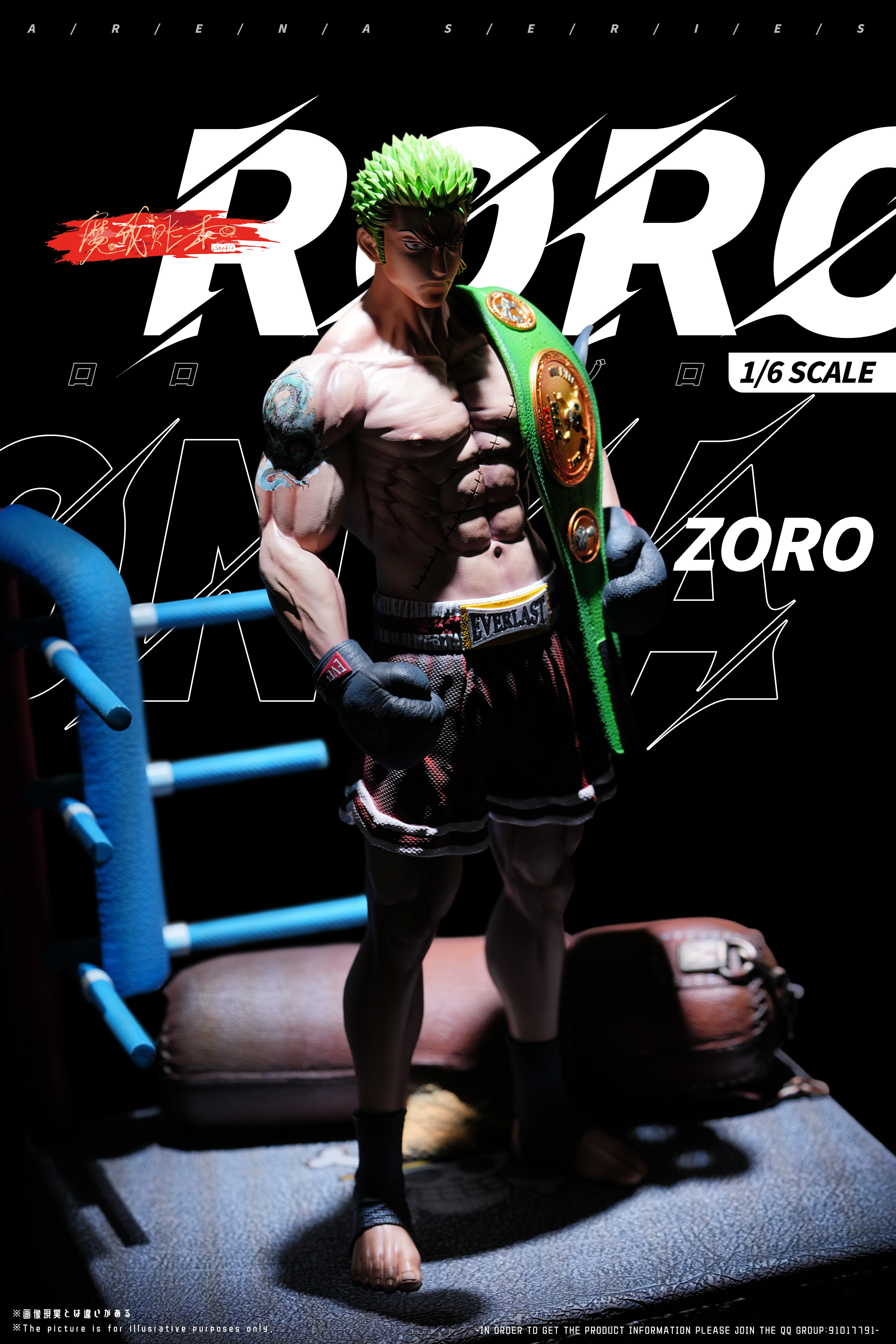 【Pre-sale】1/6 Scale Boxer Roronoa Zoro-MWZB Studio