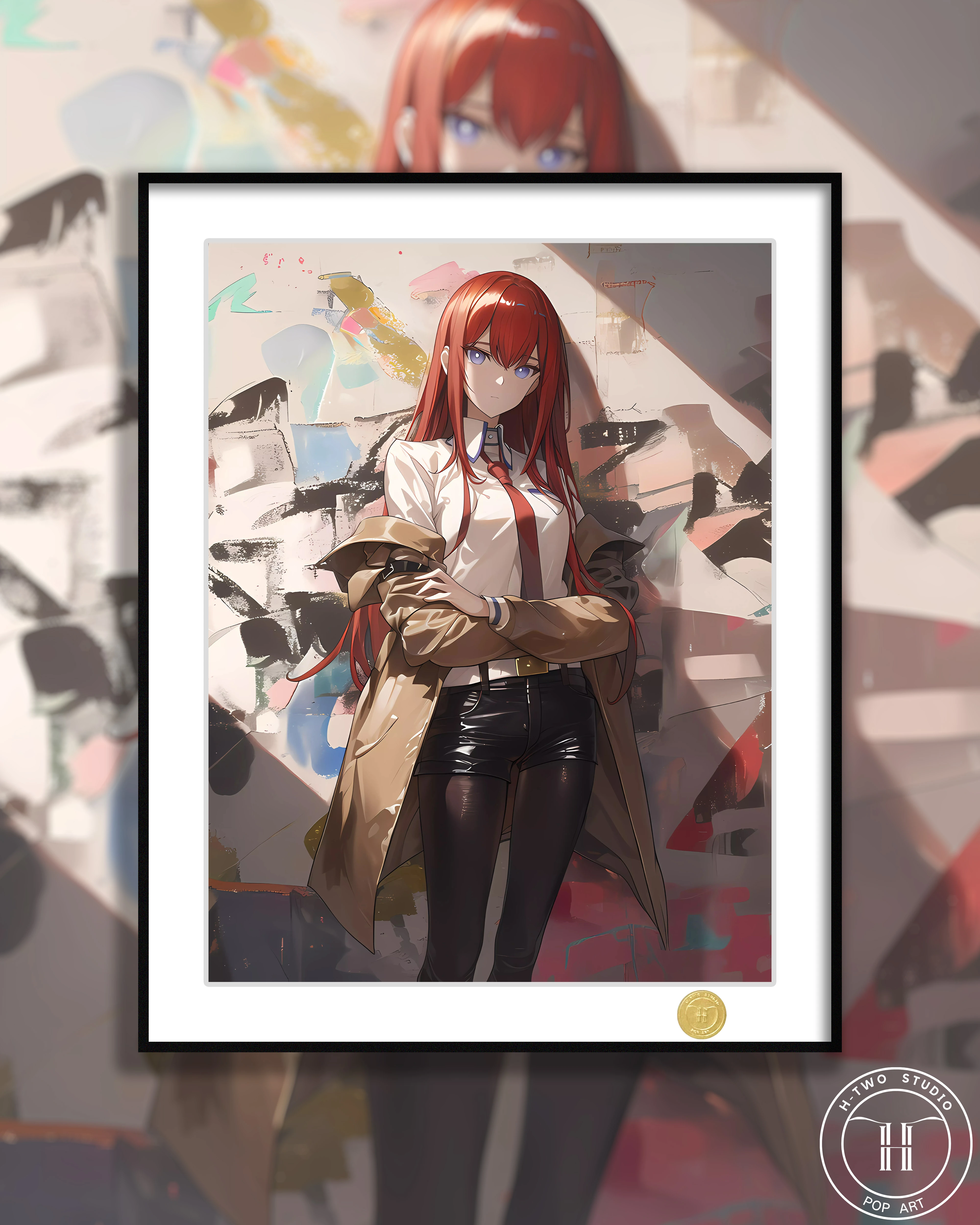 【Pre-sale】Decorative Painting of Makise Kurisu-Steins;Gate-H2 Studio