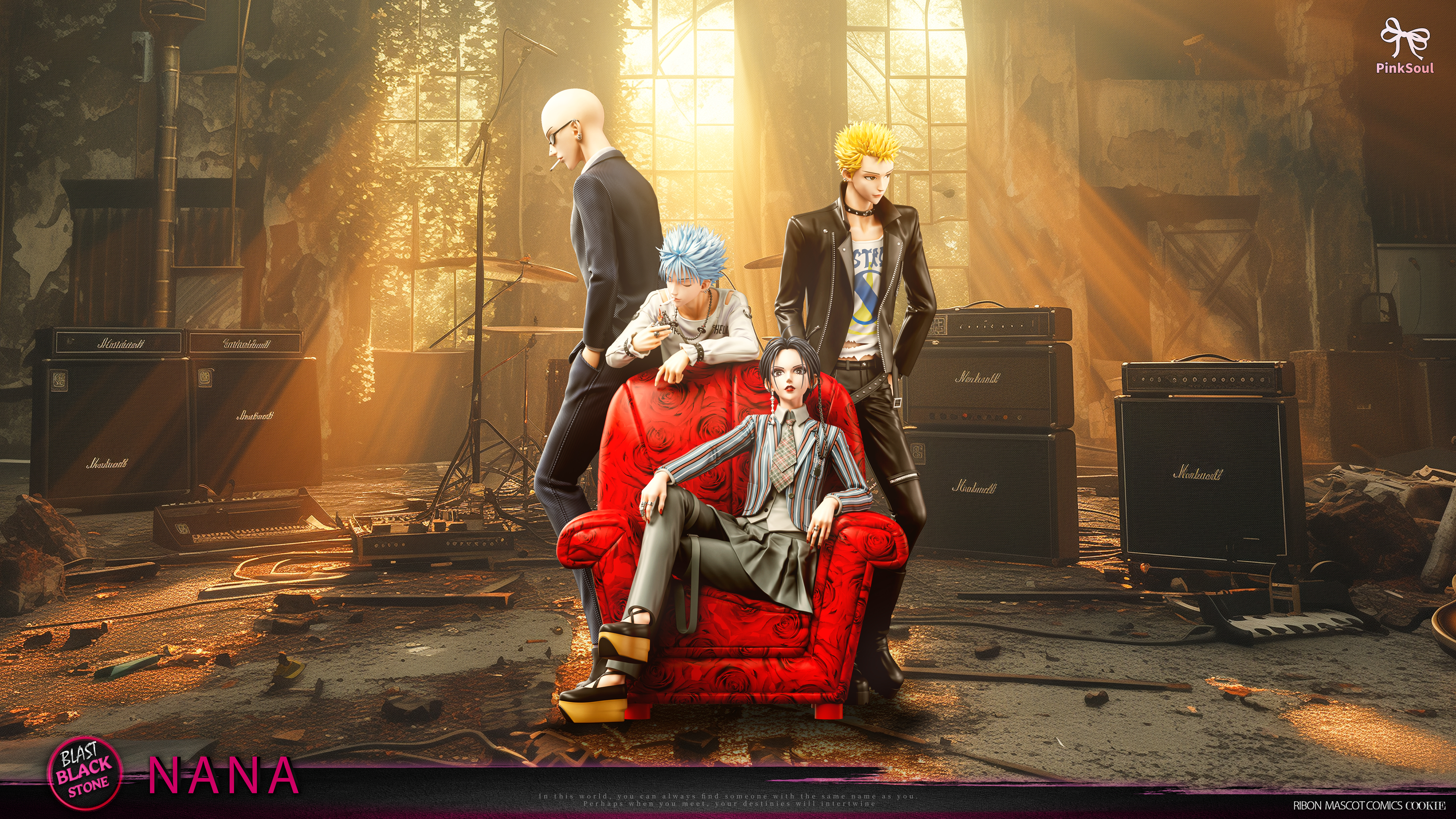 【Pre-sale】Blast/Black stones-NANA-PinkSoul Studio