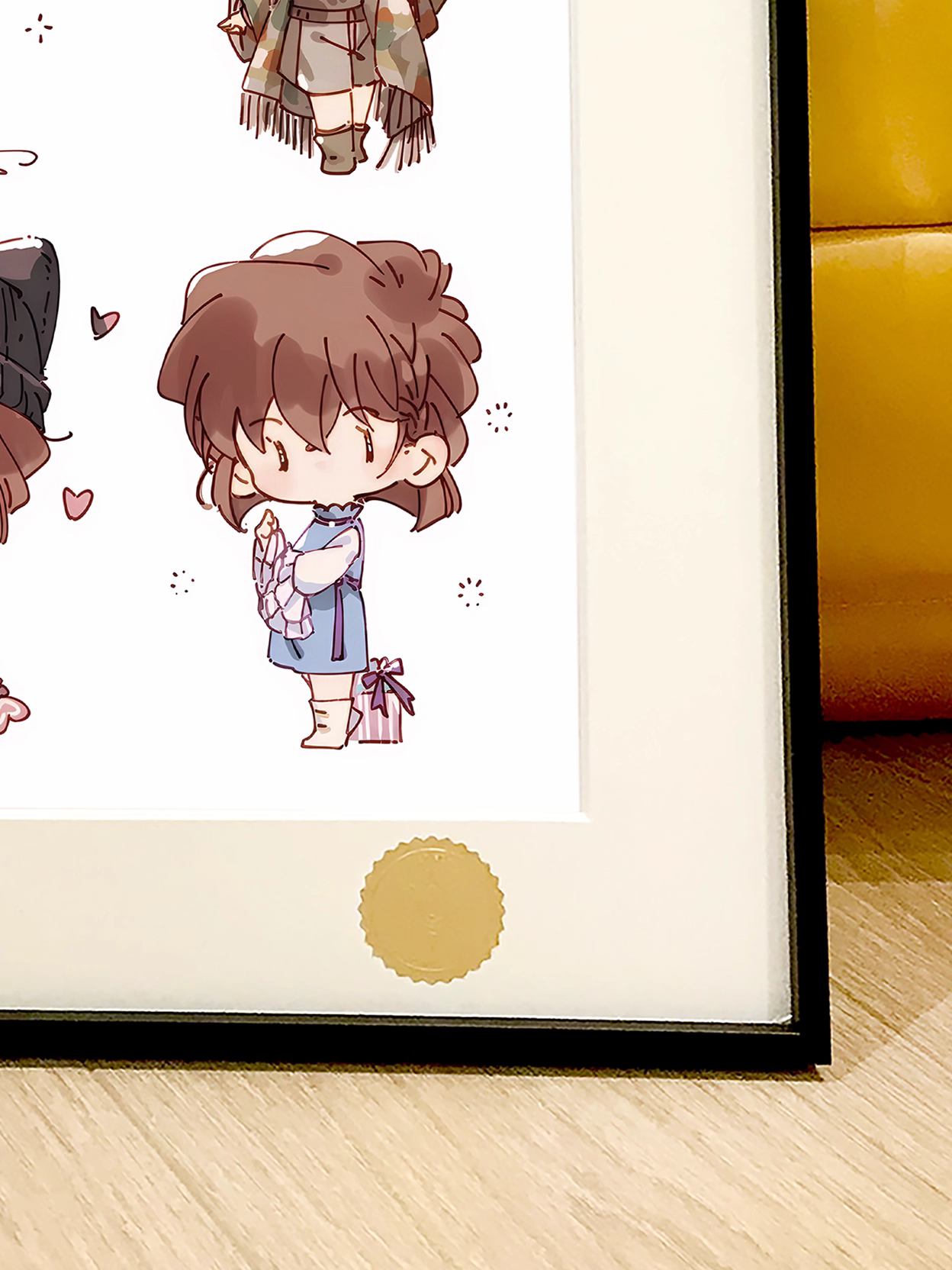 【Pre-sale】Decorative Painting of Q Version Haibara Ai-Detective Conan-XingKong Studio