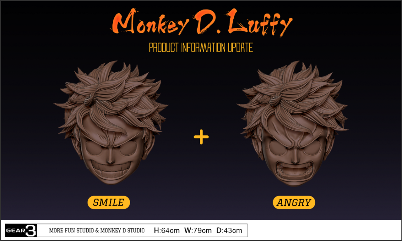 【Pre-sale】Gear 3 Luffy-More Fun Studio×Monkey D. Studio