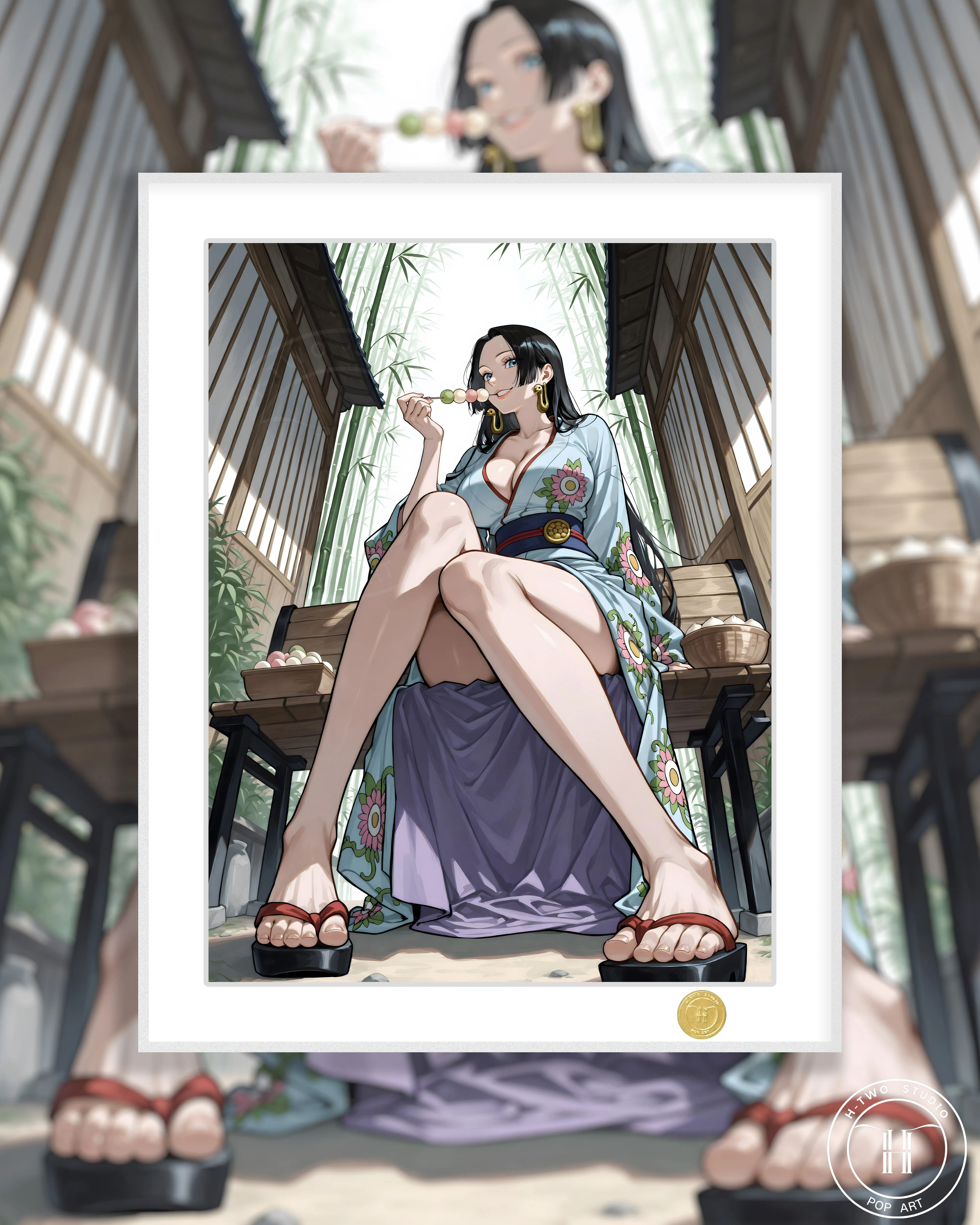 【Pre-sale】Decorative Painting of Kimono Boa Hancock-H2 Studio