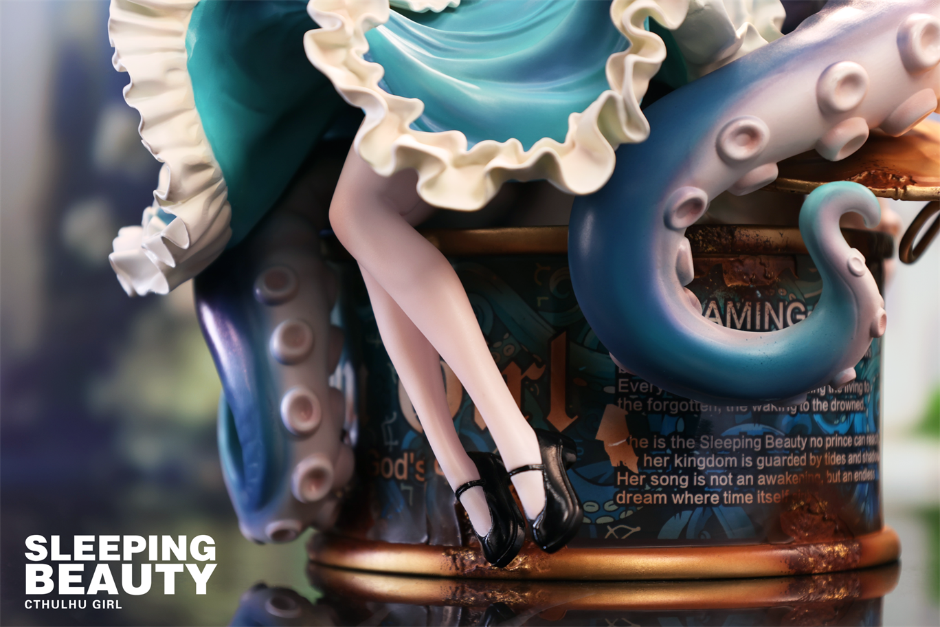 【Pre-sale】Sleeping Beauty-Cthulhu Girl-Abyss Bloom, Phantom Blue and Crimson Tide-WeArtDoing Studio