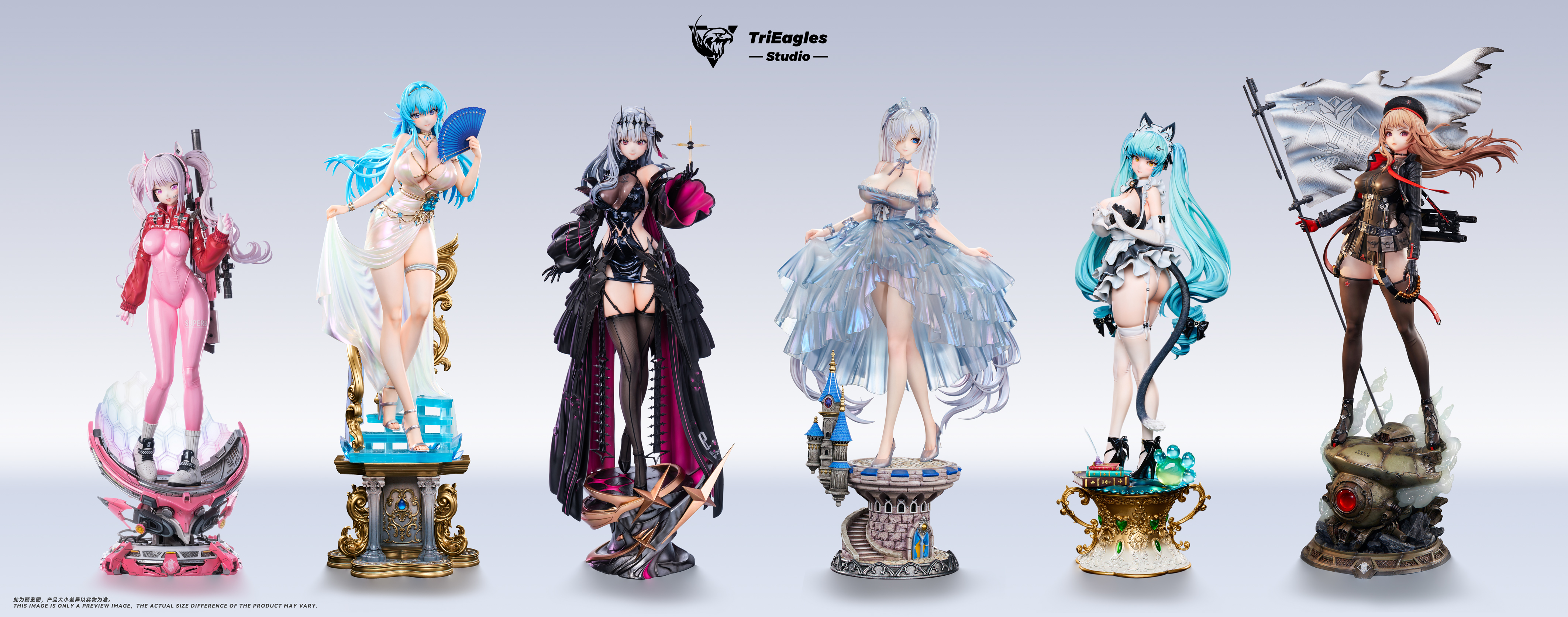 【Pre-sale】1/4 Scale Cinderella Glass Princess-TriEagle Studio