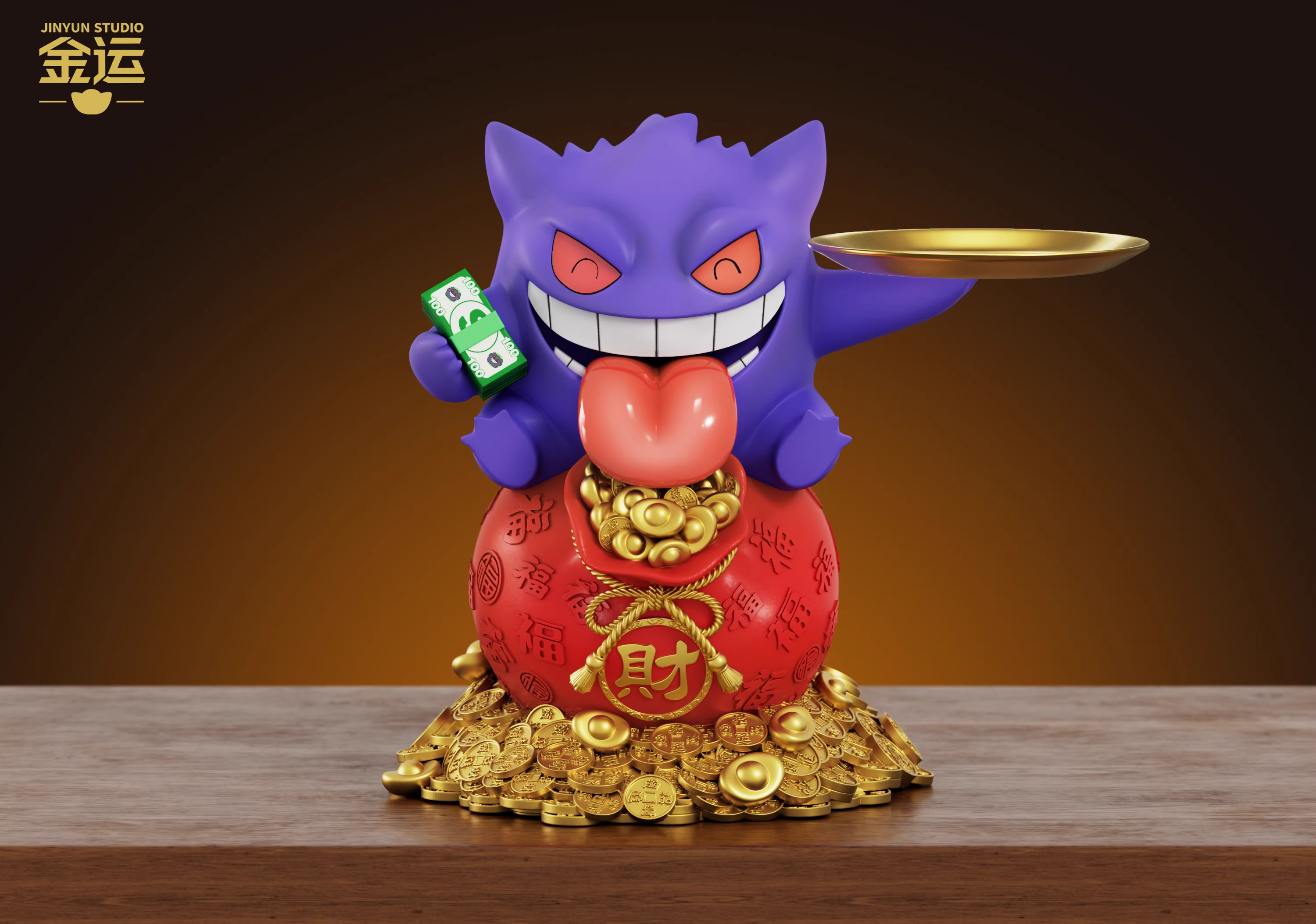 【Pre-sale】Wealth Attraction Gengar-JinYun Studio