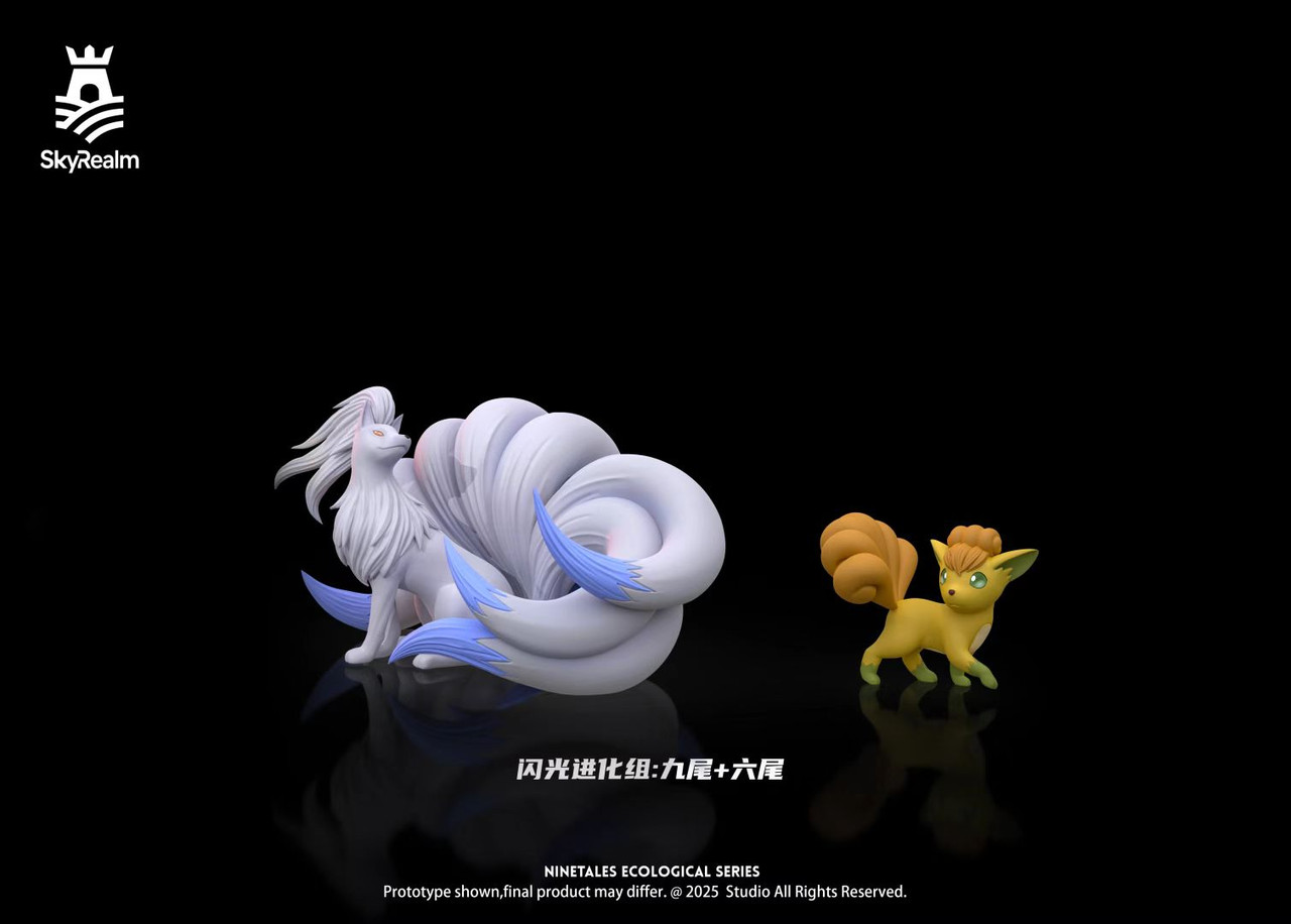 【Pre-sale】1/20 Scale Ninetales and Vulpix-SkyRealm Studio