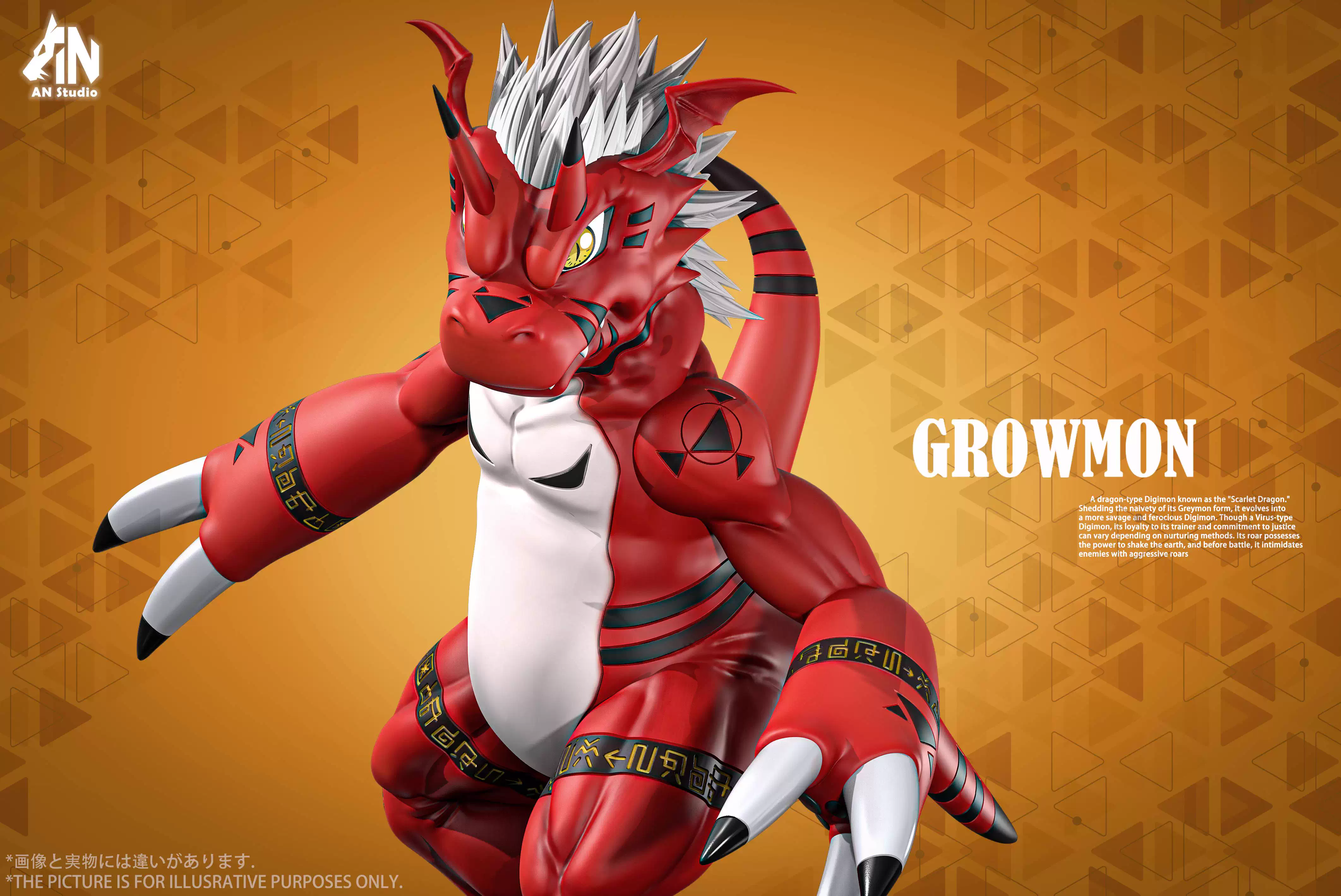 【Pre-sale】Growmon-AN Studio