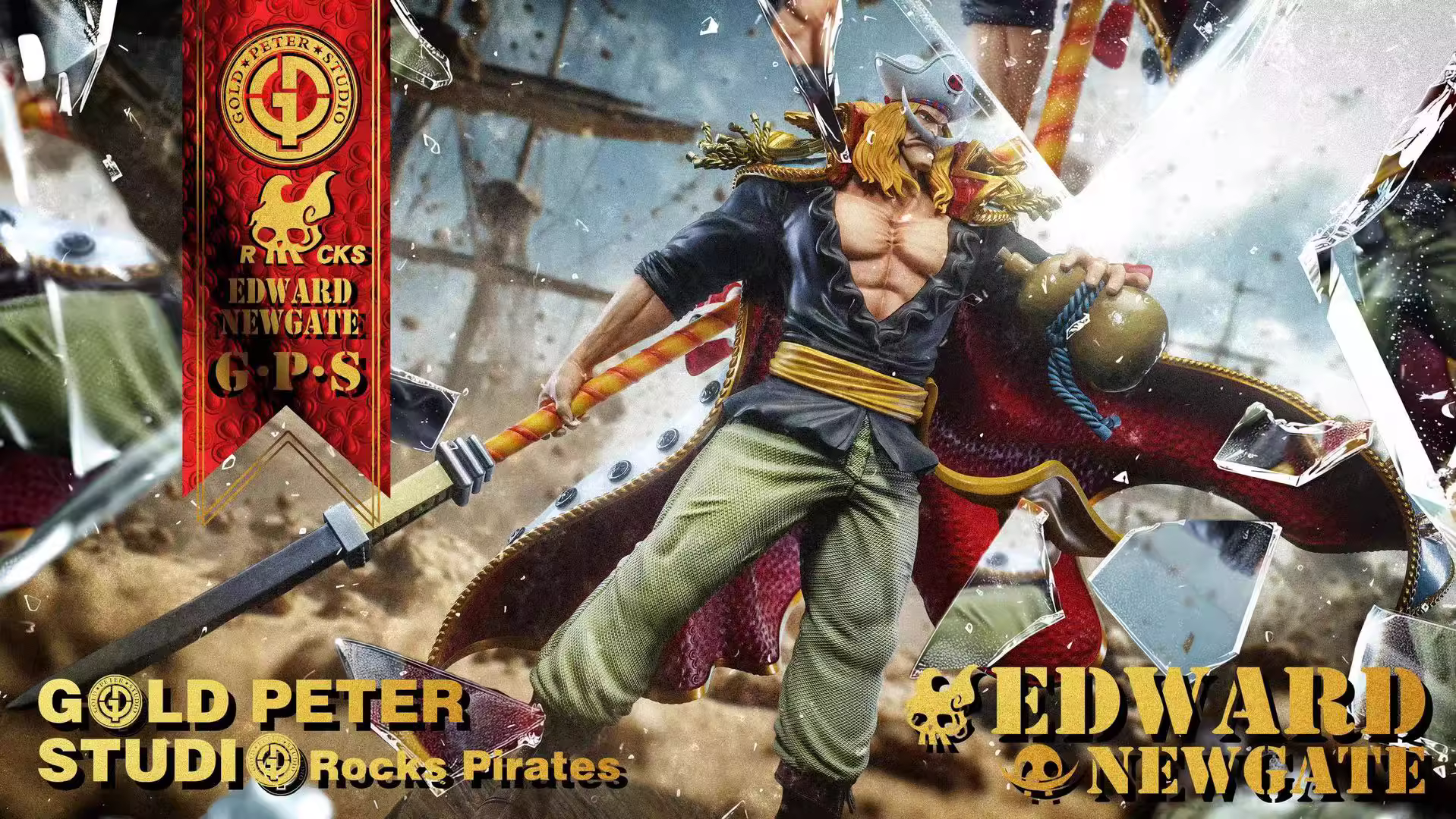 【Pre-sale】1/8 Scale Edward Newgate-GOLD PETER STUDIO