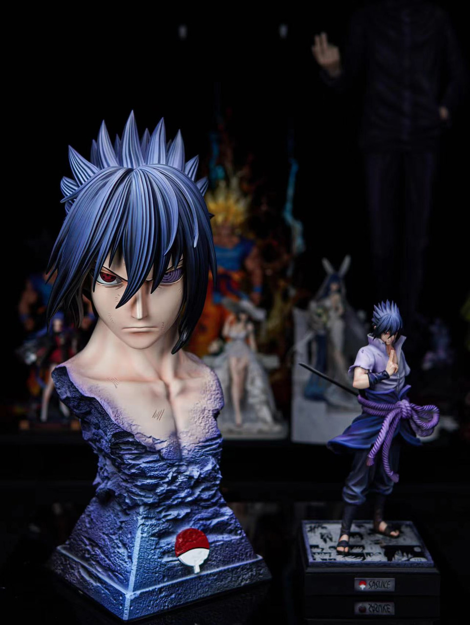 【Pre-sale】1/1 Scale Bust of Sasuke with LED-NIRVANA Studio