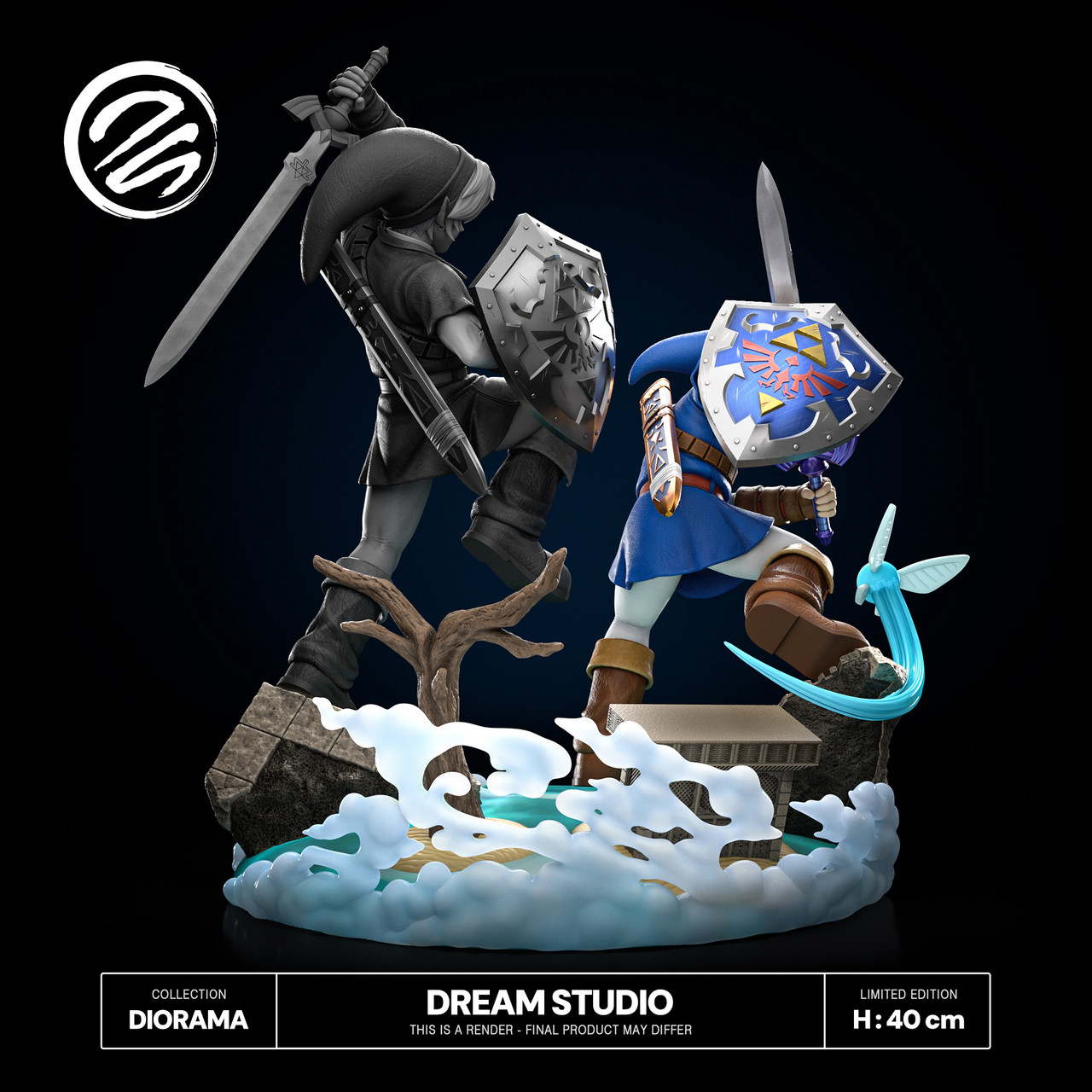 【Pre-sale】1/6 and 1/4 Scale Link VS Dark Link-Dream Studio