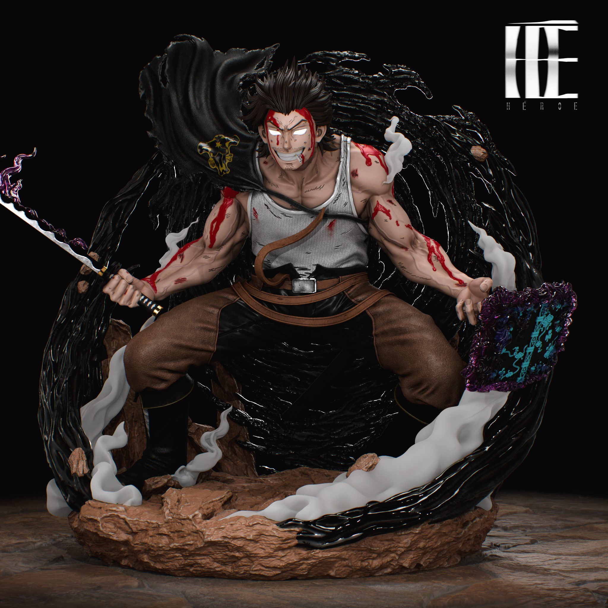 【Pre-sale】1/6 Scale Yami with LED-Héroe Collectibles studio