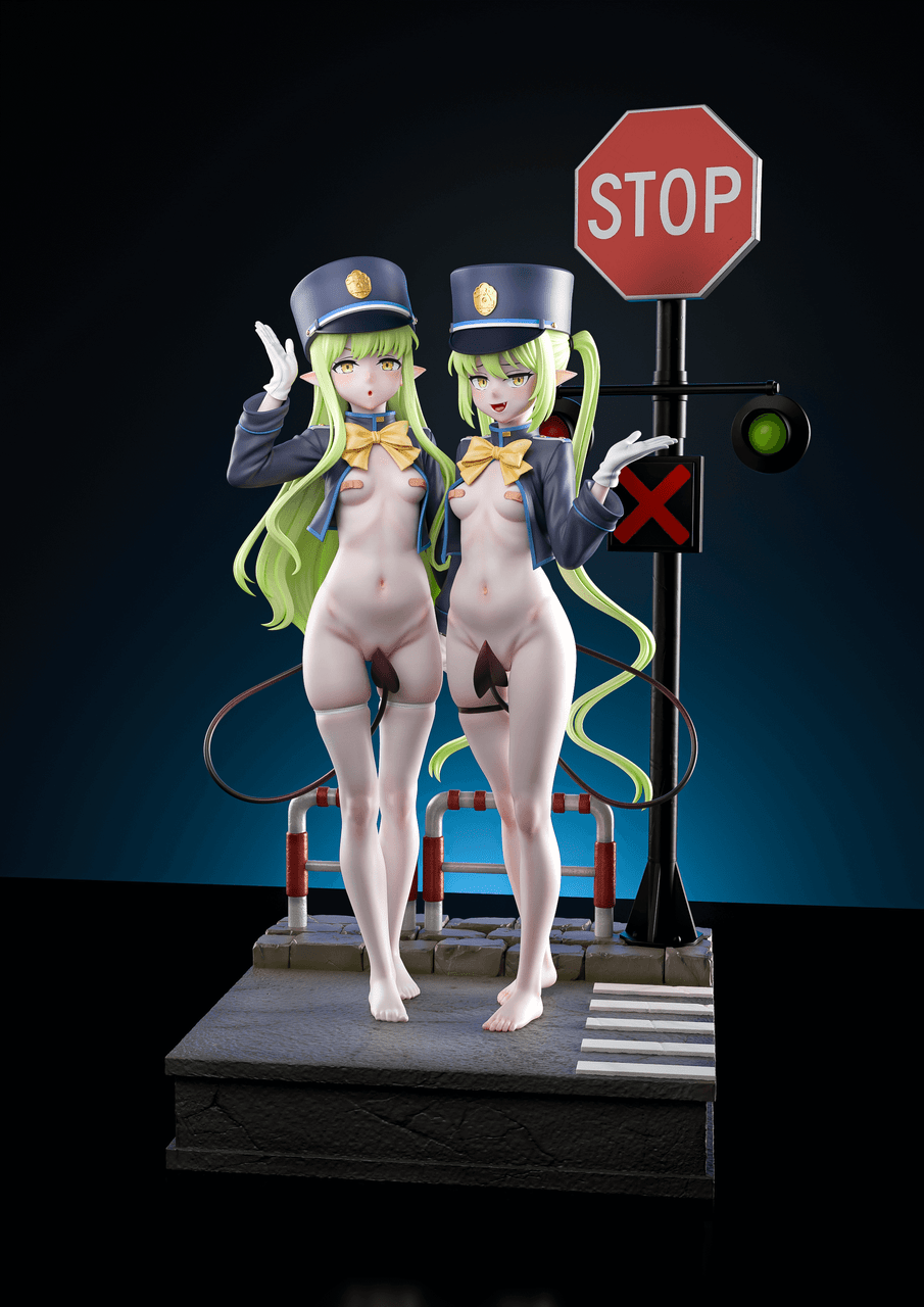 【Pre-sale】1/6 Scale Tachibana Hikari and Tachibana Nozomi-Genius Bee Studio
