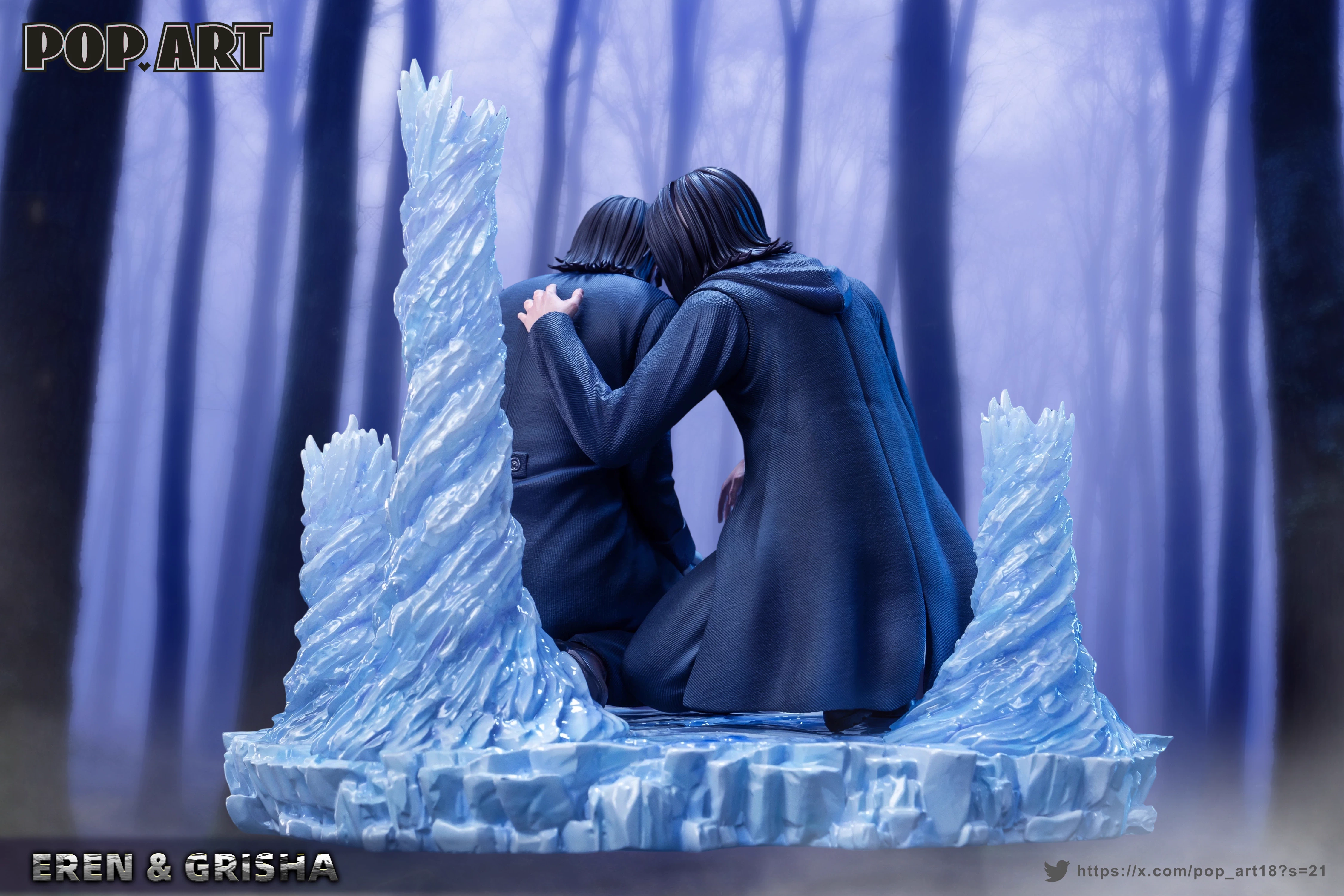 【Sold out】1/6 Scale Eren Jeager and Grisha Jaeger-POP.ART Studio