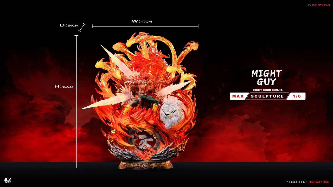 【Pre-sale】1/6 Scale Might Guy with LED-GZ Studio
