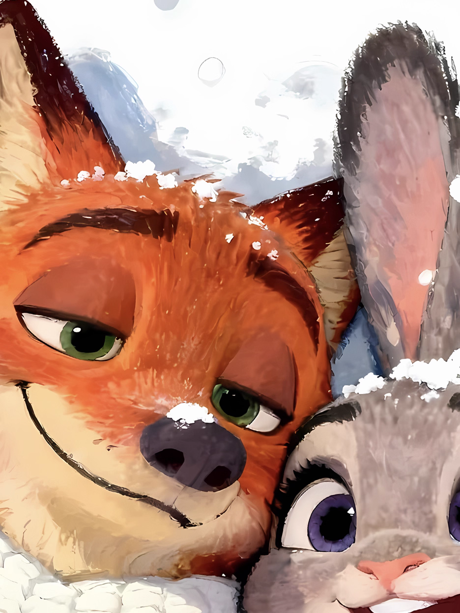 【Pre-sale】Decorative Painting of Wedding of Judy and Nick-XingKong Studio