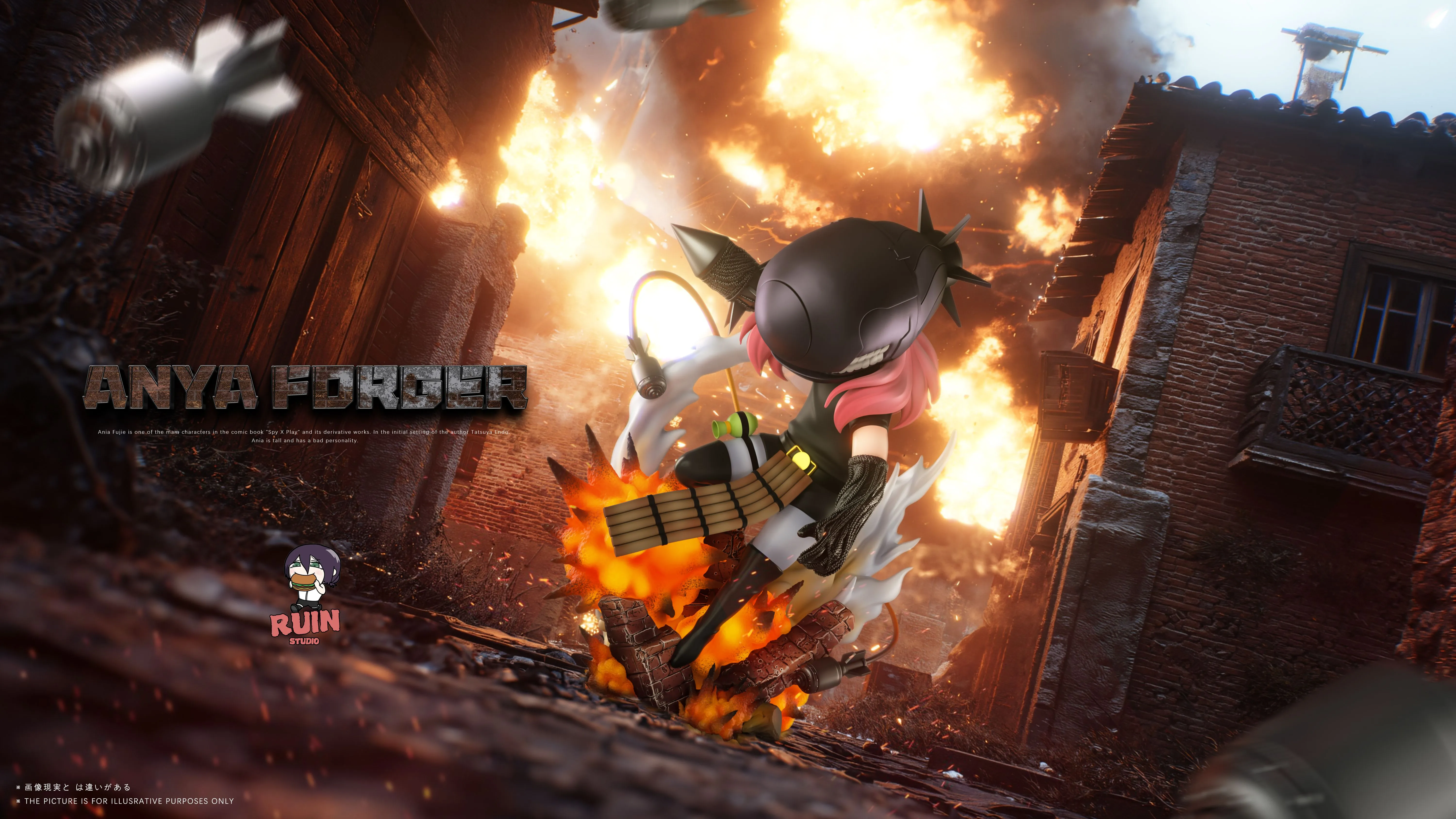 【Pre-sale】002 Anya Forger COS Bomb Reze-RUIN Studio