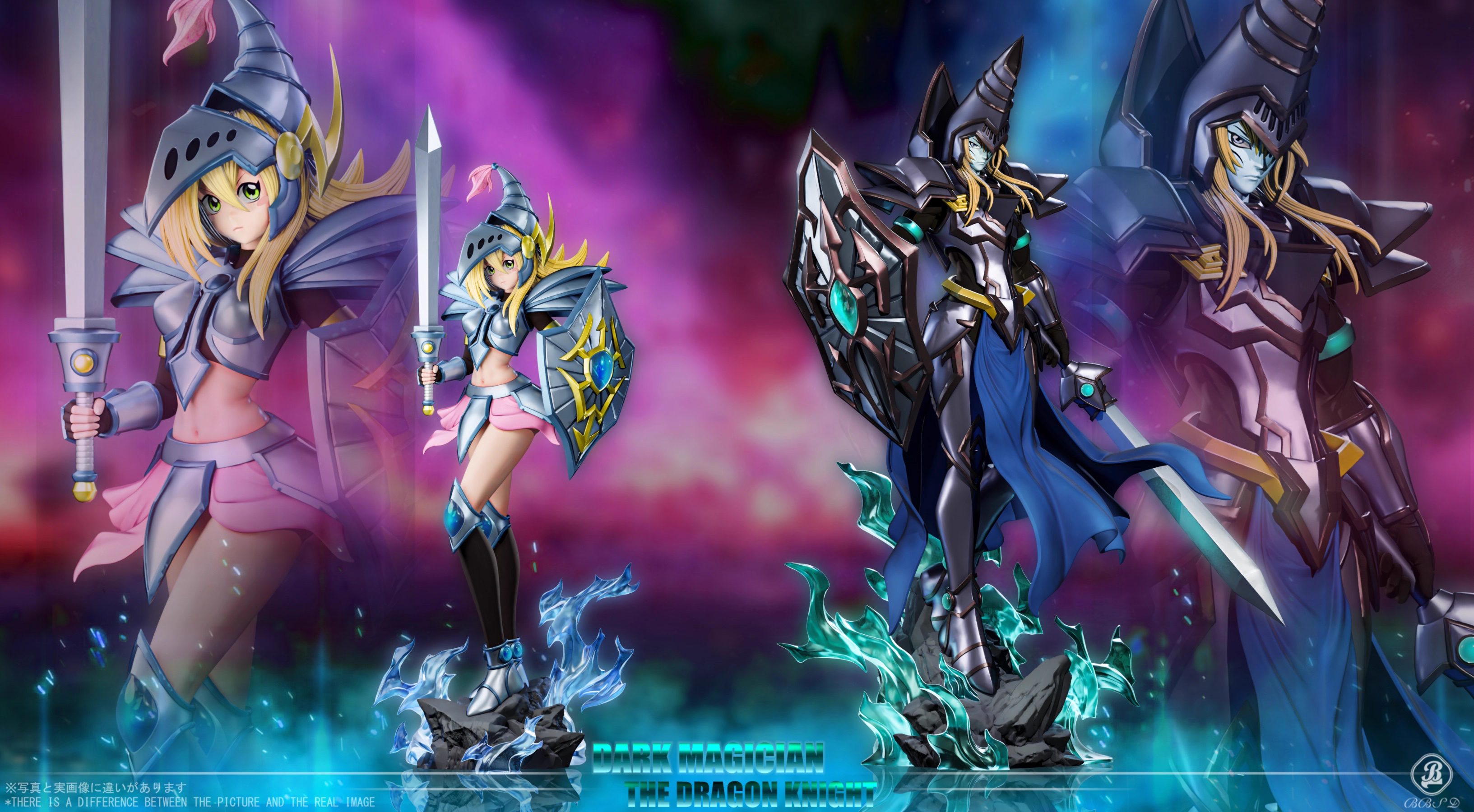 【Pre-sale】1/6 Scale Dark Magician and Dark Magician Girl-BBSD Studio