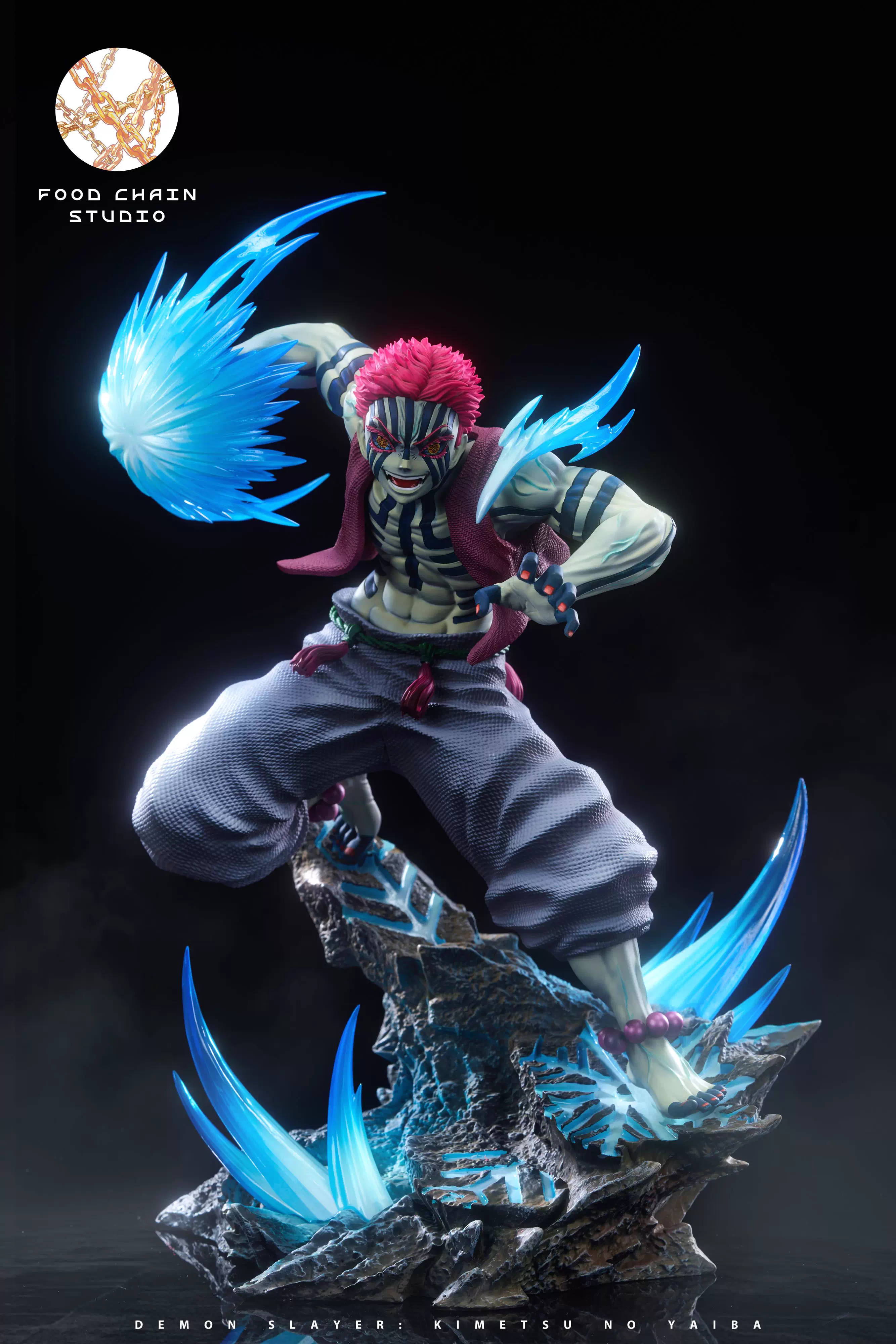 【Pre-sale】1/6 Scale Kokushibo, Akaza and Douma with LED-Food Chain Studio