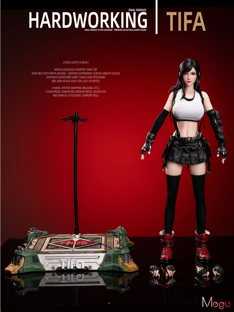 【Pre-sale】1/4 Scale Tifa Action Figure-Mogu Studio
