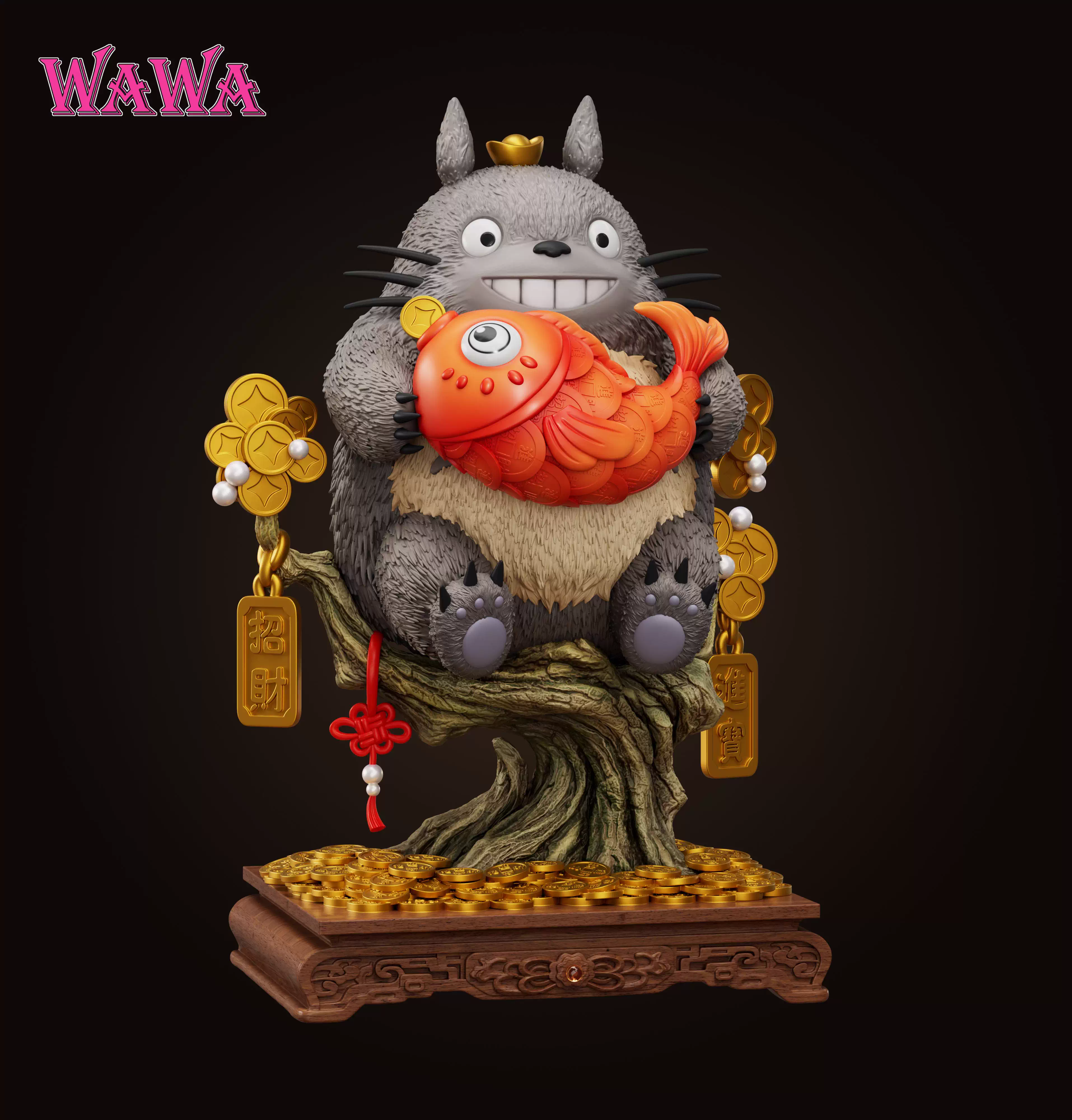 【Pre-sale】Treasure Bowl Totoro-wawa Studio
