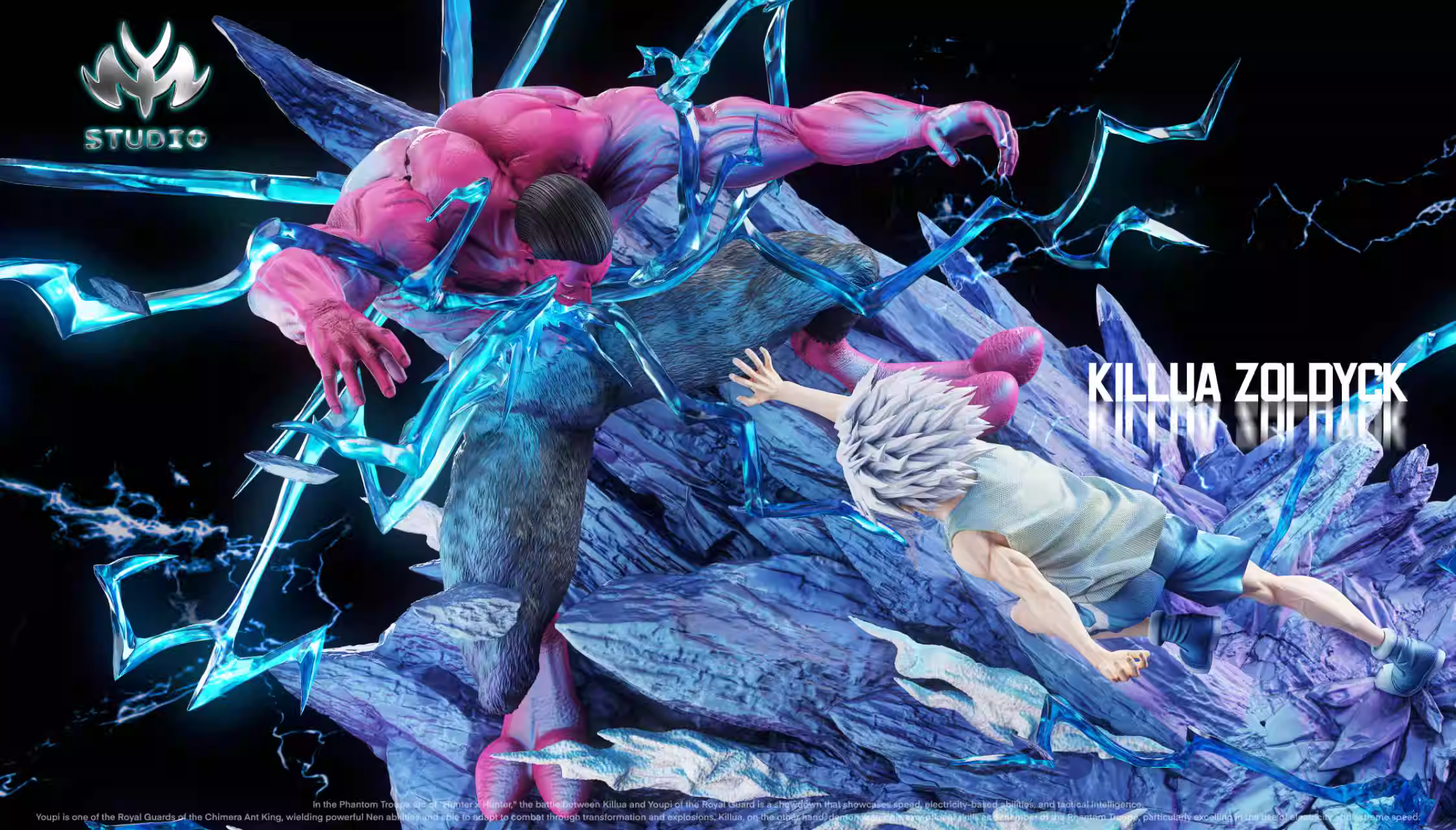 【Pre-sale】1/6 Scale Killua Zoldyck VS Menthuthuyoupi-MY Studio