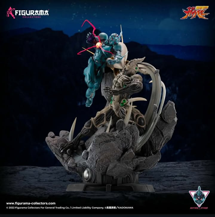 【Pre-sale】1/6 Scale Guyver 1 vs Guyot with LED-Guyver Store X Figurama Collectable Studios